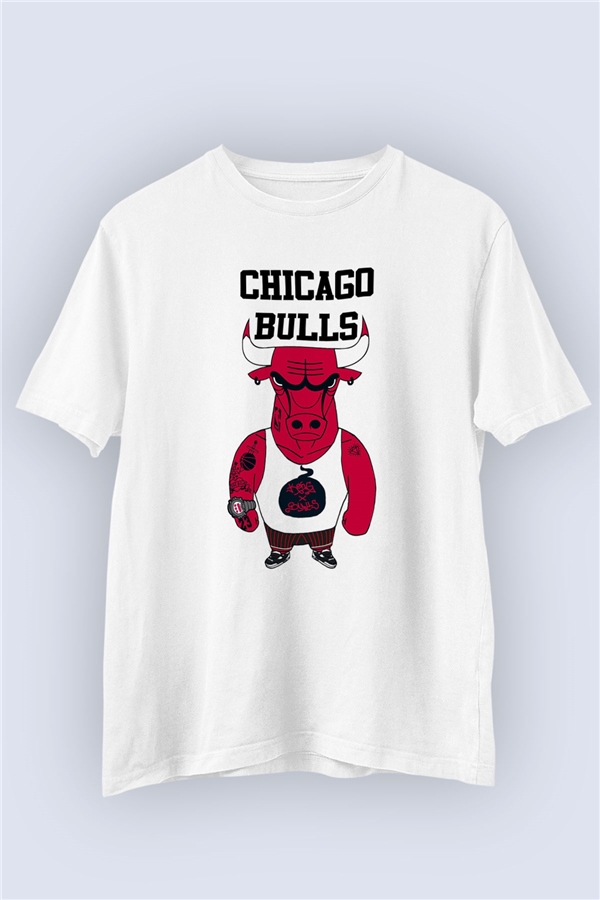 Chicago Bulls Basketbol Temalı Tişört