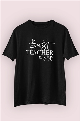 Öğretmen Temalı Baskılı Tişört