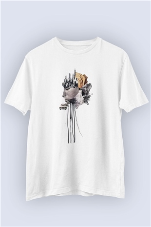Unisex Metropolis İsimli Tasarım Tişört