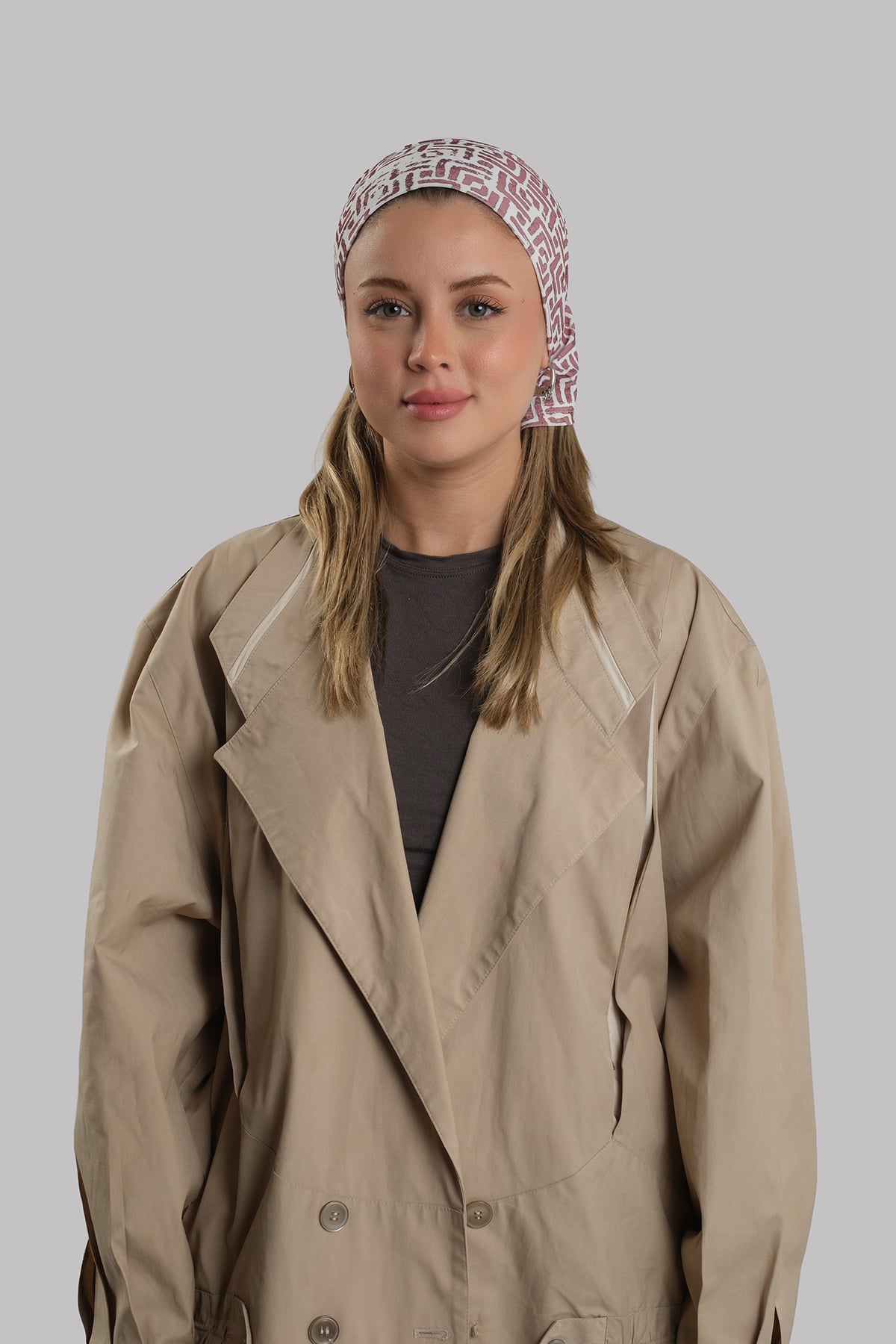 Gül Kurusu Pratik Hazır Geçmeli Buff Bandana Sandy Desenli Boru Bone - Hürrem Bone 2418_18