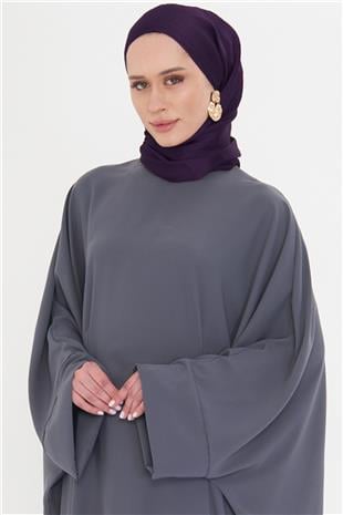 Mürdüm Düz Klasik Şal Turlu Polyester Lüx Janjan - Hürrem Bone 202126_07