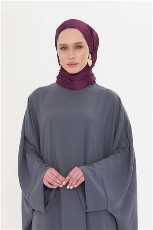 Şarabi Düz Klasik Şal Turlu Polyester Lüx Janjan - Hürrem Bone 202126_08