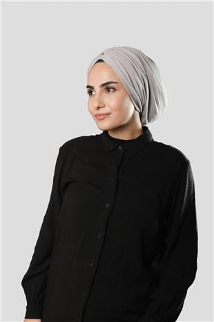 Taş Drapeli Salaş Tesettür Bone Sandy Büzgülü - Hürrem Bone 2315_46