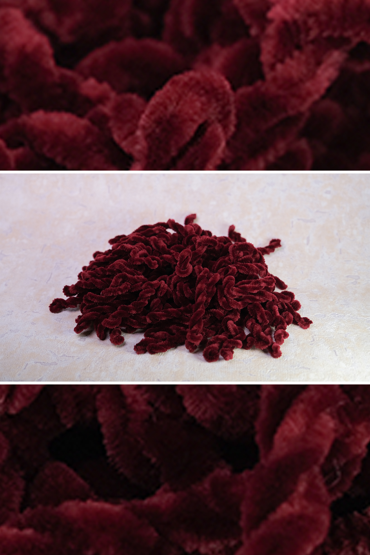 Bordo Saç Tokası Kadife 1008_16