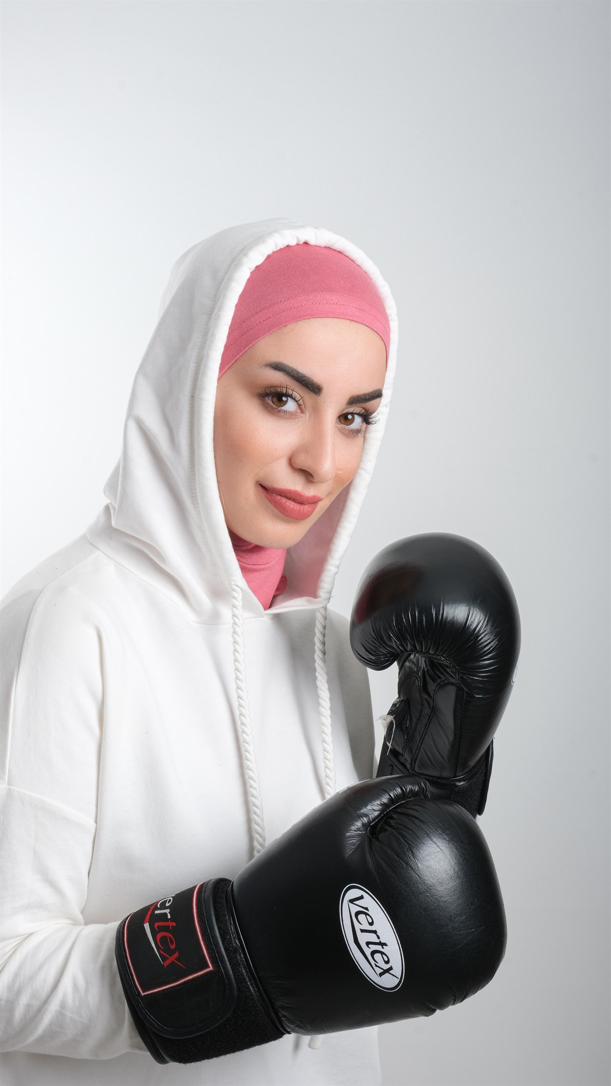 Violet Pratik Hazır Geçmeli Tesettür Bone Sandy Kumaş Spor Hijab - Hürrem Bone 2113_21