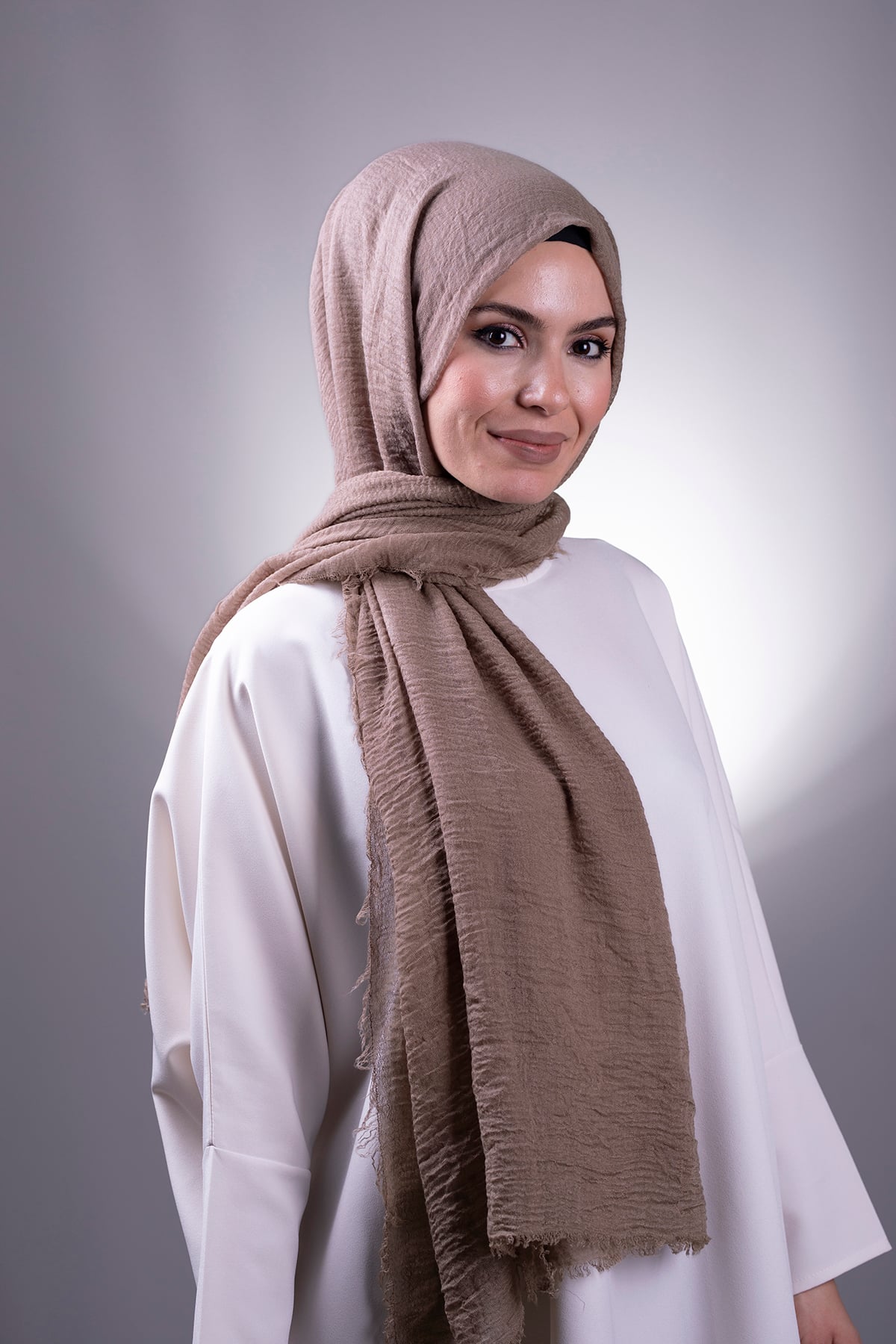Vizon Düz Klasik Şal Bürümcük Şal - Hürrem 202104