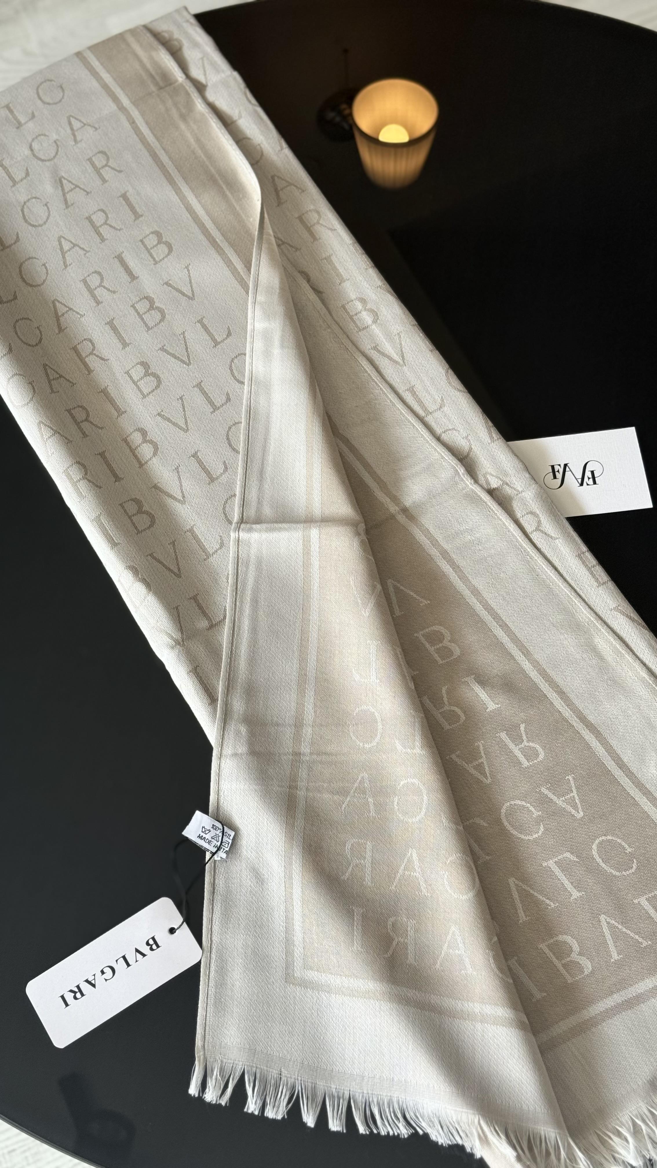 BEJ ÇİFT YÖNLÜ KAŞMİR / YÜN ŞAL