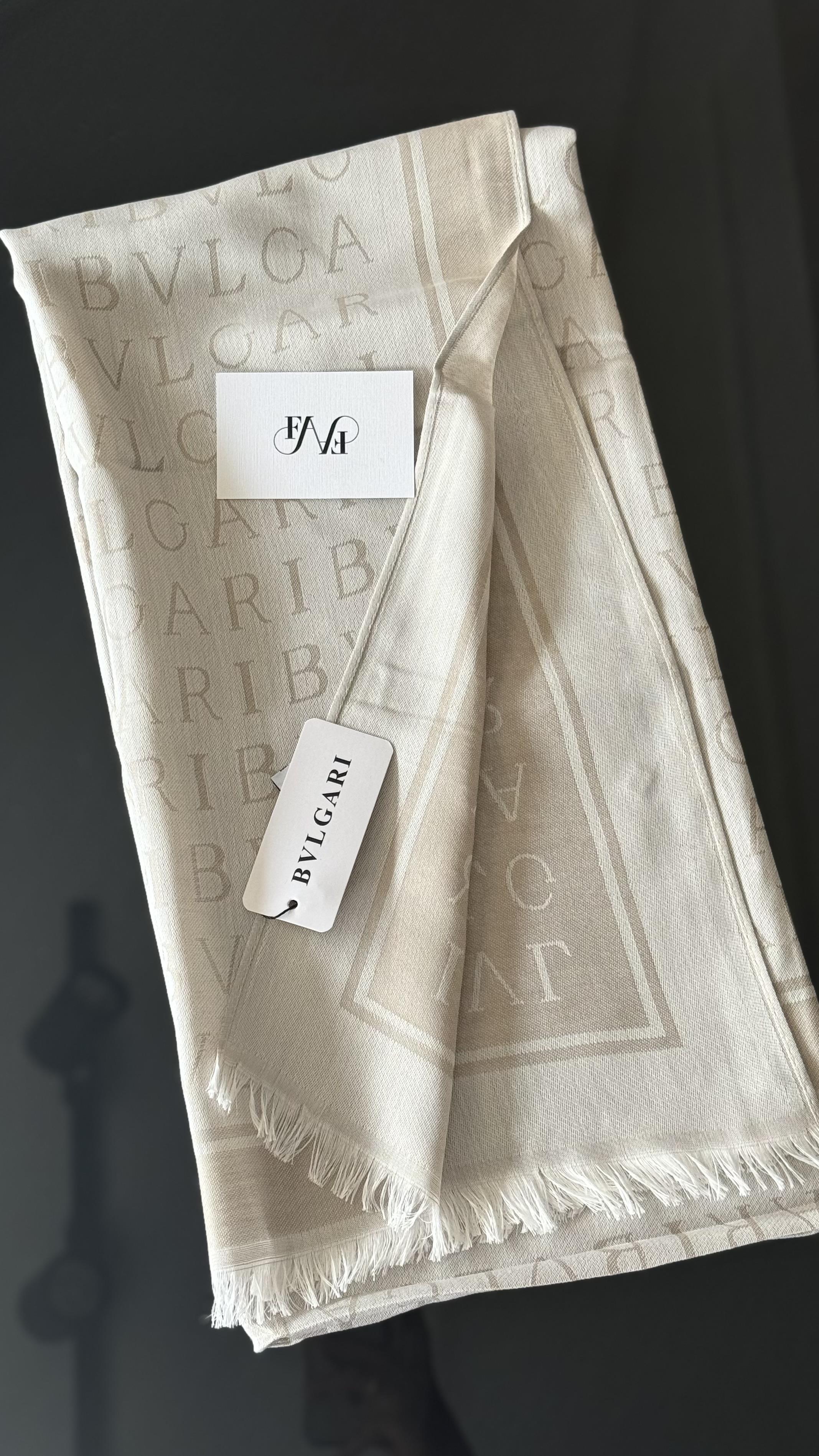 BEJ ÇİFT YÖNLÜ KAŞMİR / YÜN ŞAL