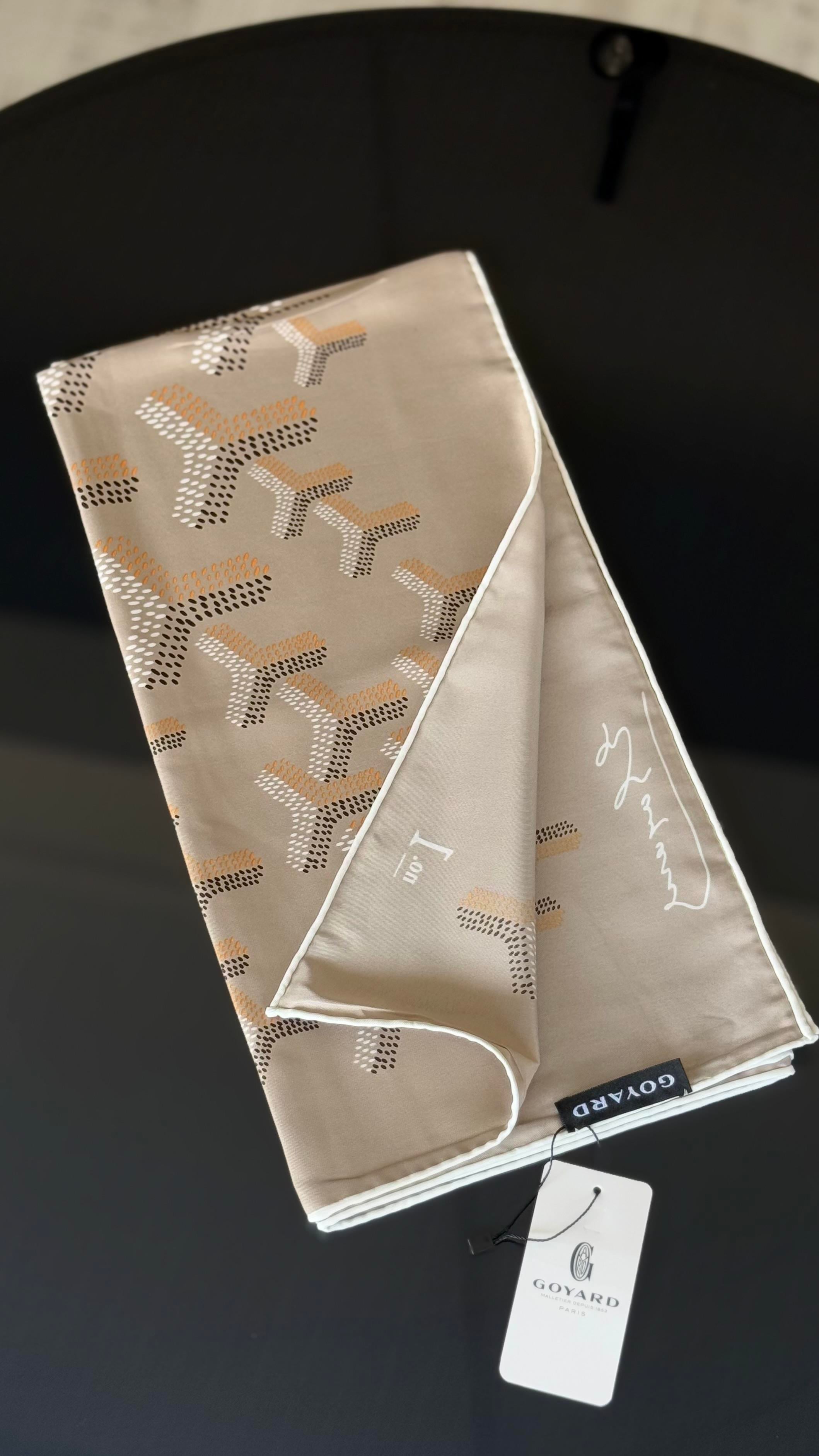 BEJ GOYARD TWİL EŞARP
