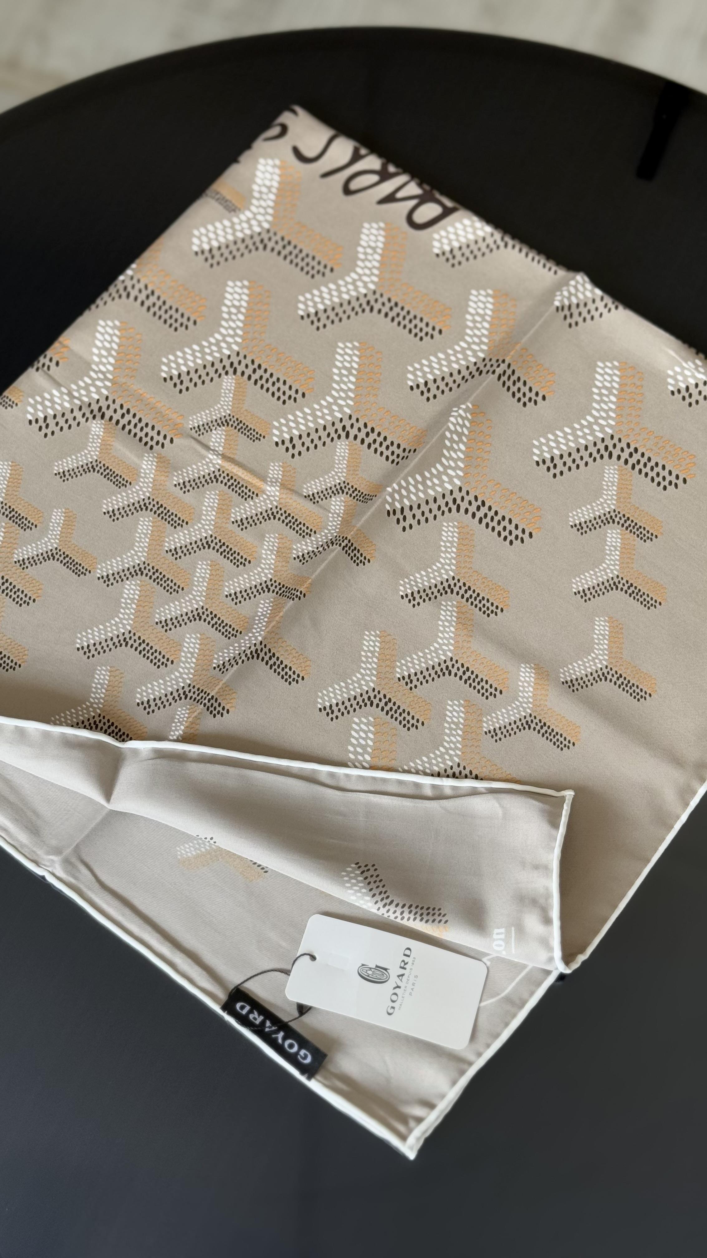 BEJ GOYARD TWİL EŞARP