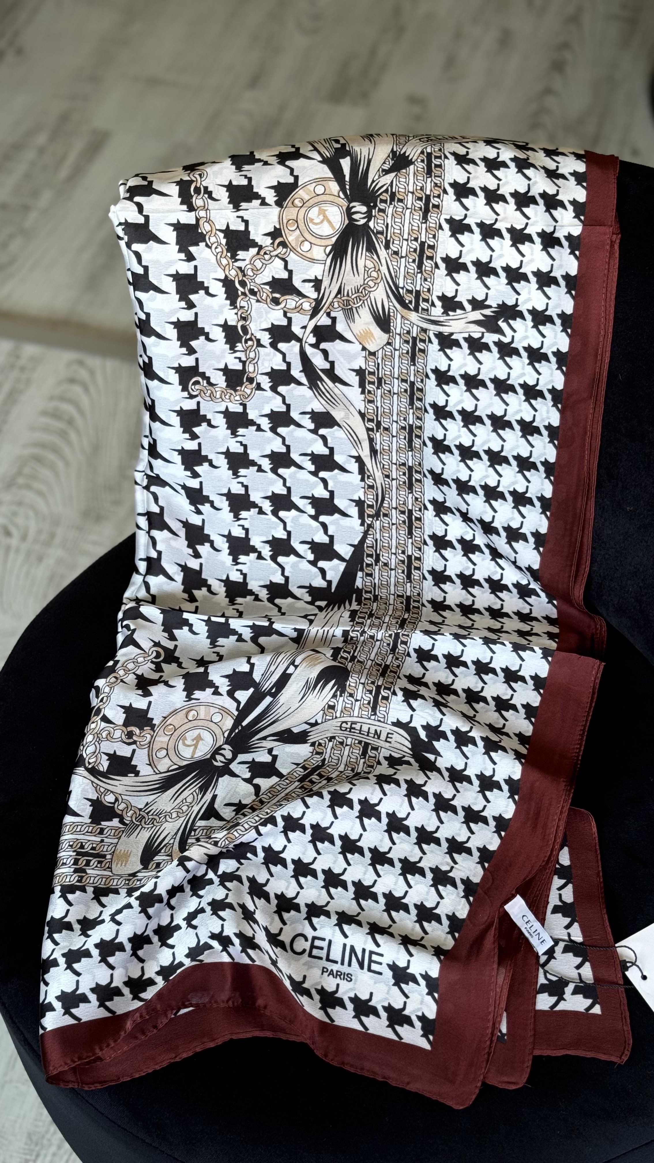 BORDO GEÇİŞLİ VUAL İPEK ŞAL