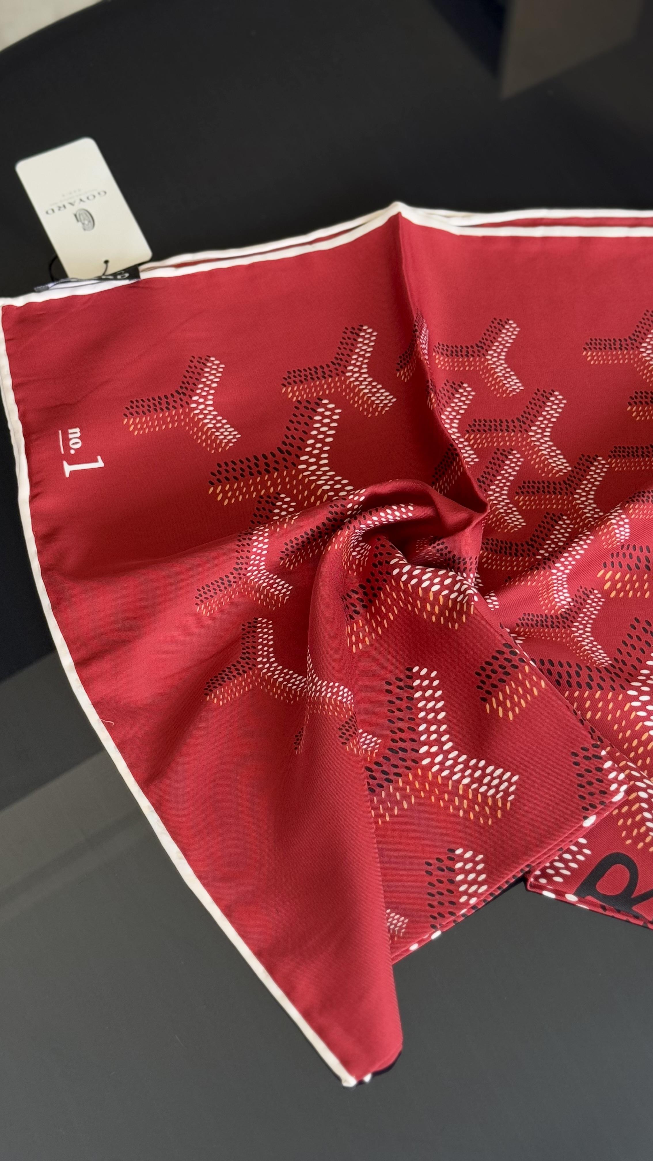 BORDO GOYARD TWİL EŞARP