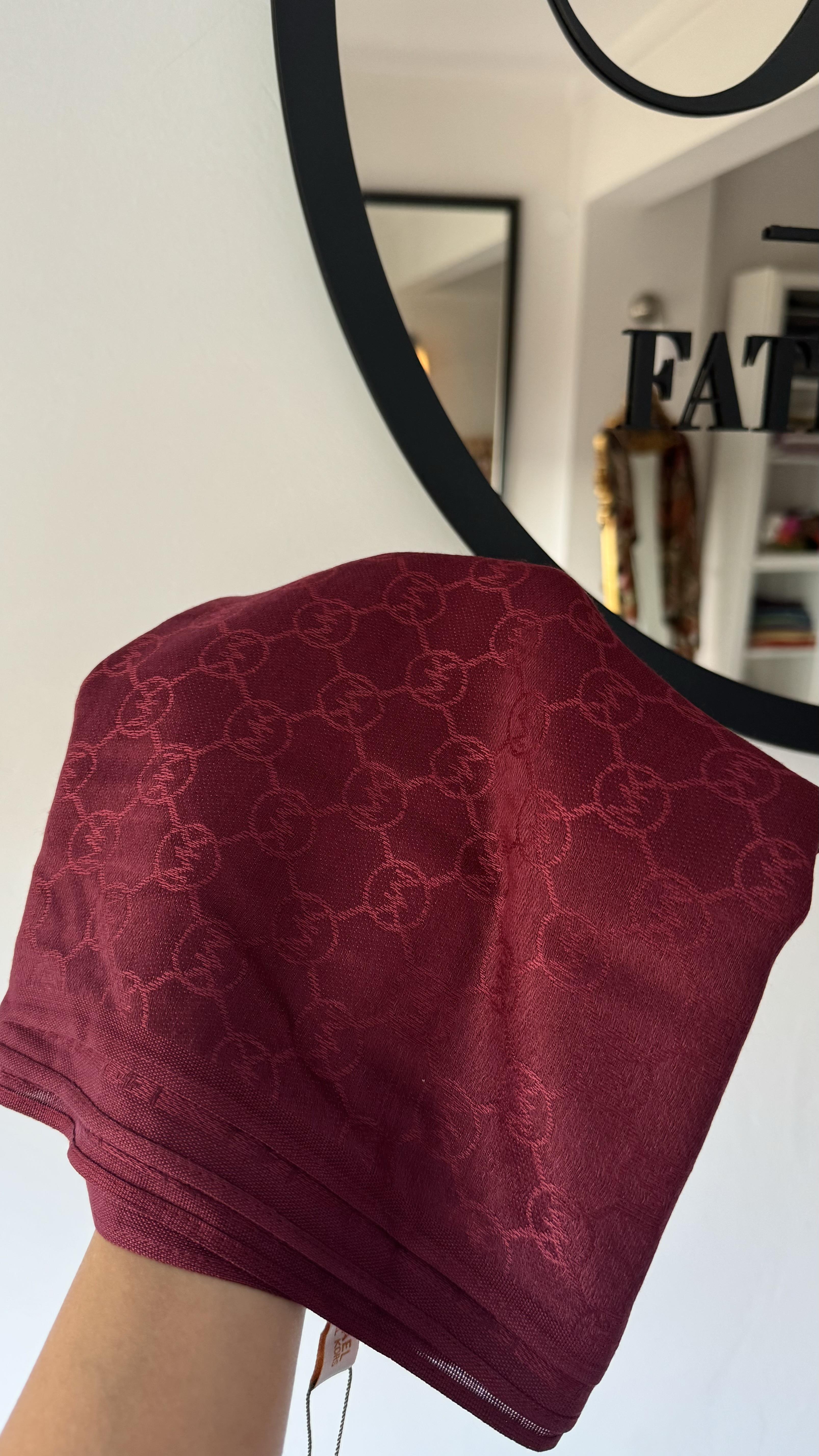 BORDO KAŞMİR İPEK MK ŞAL