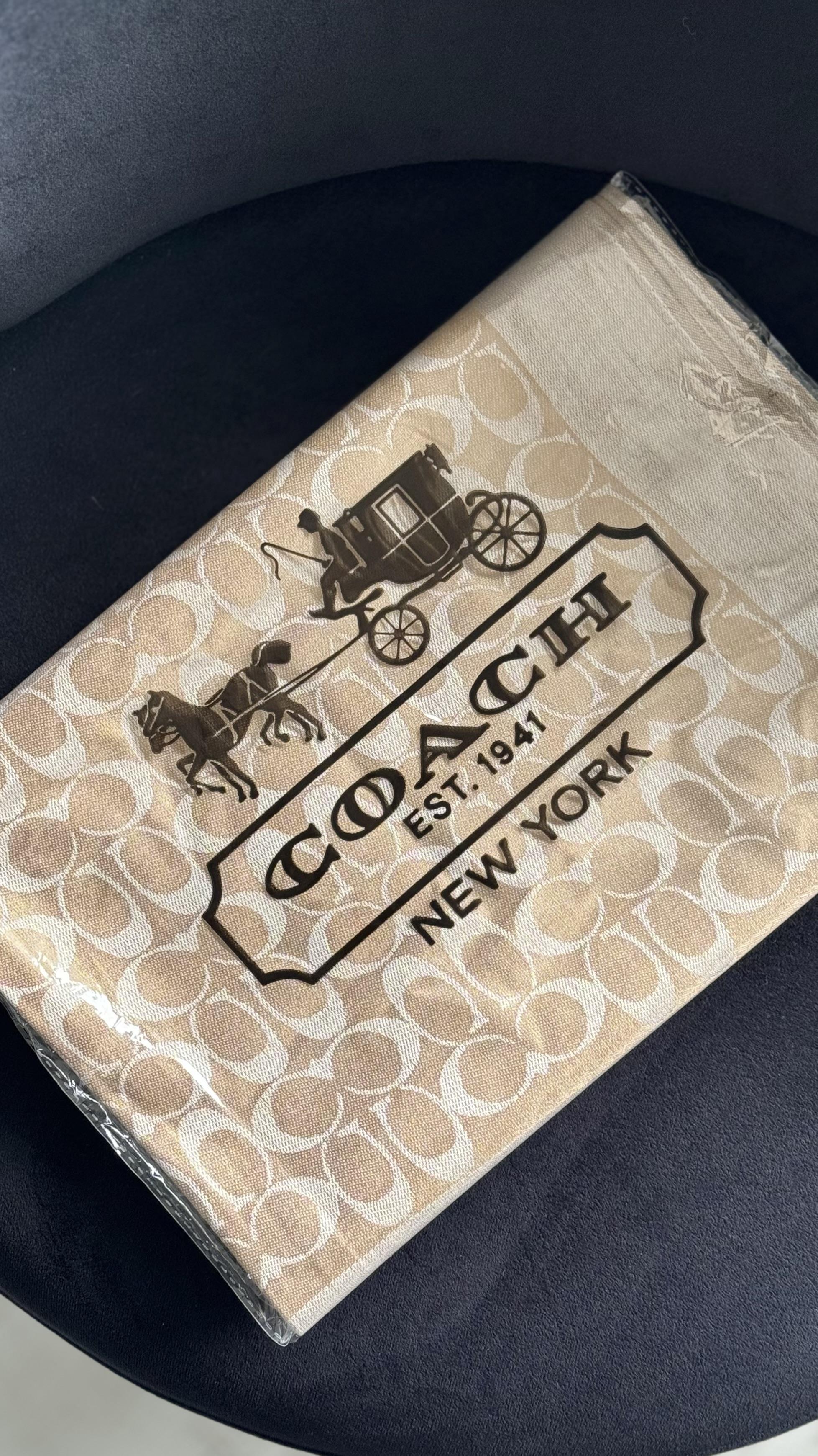 BEJ / GOLD COACH KAŞMİR İPEK ŞAL