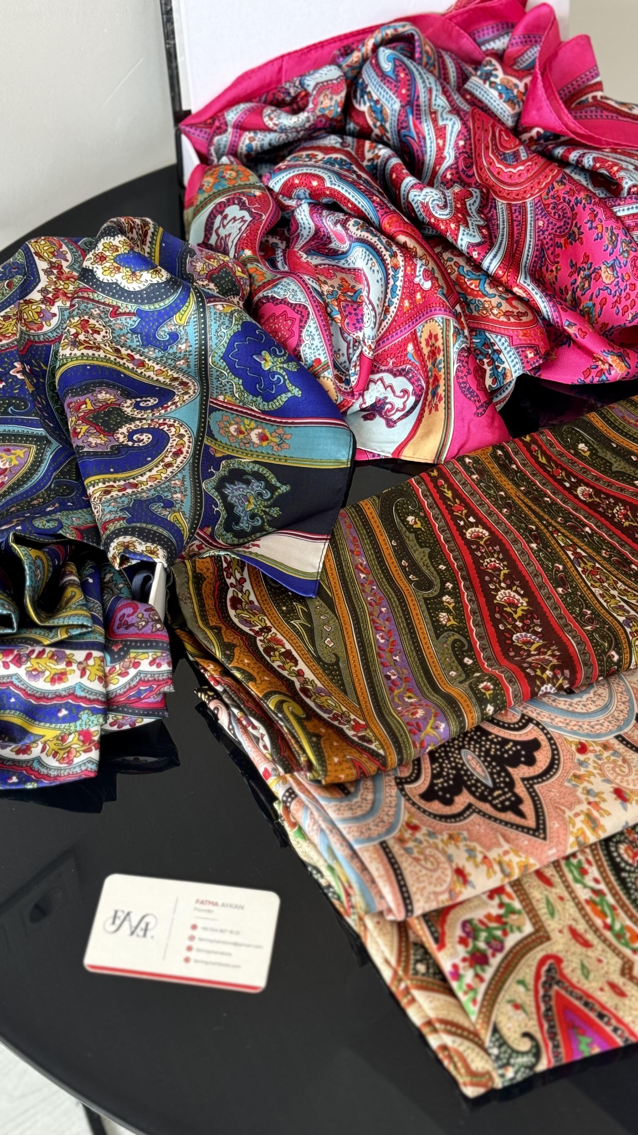 ETRO DESEN HAKİ YEŞİLİ ŞAL 