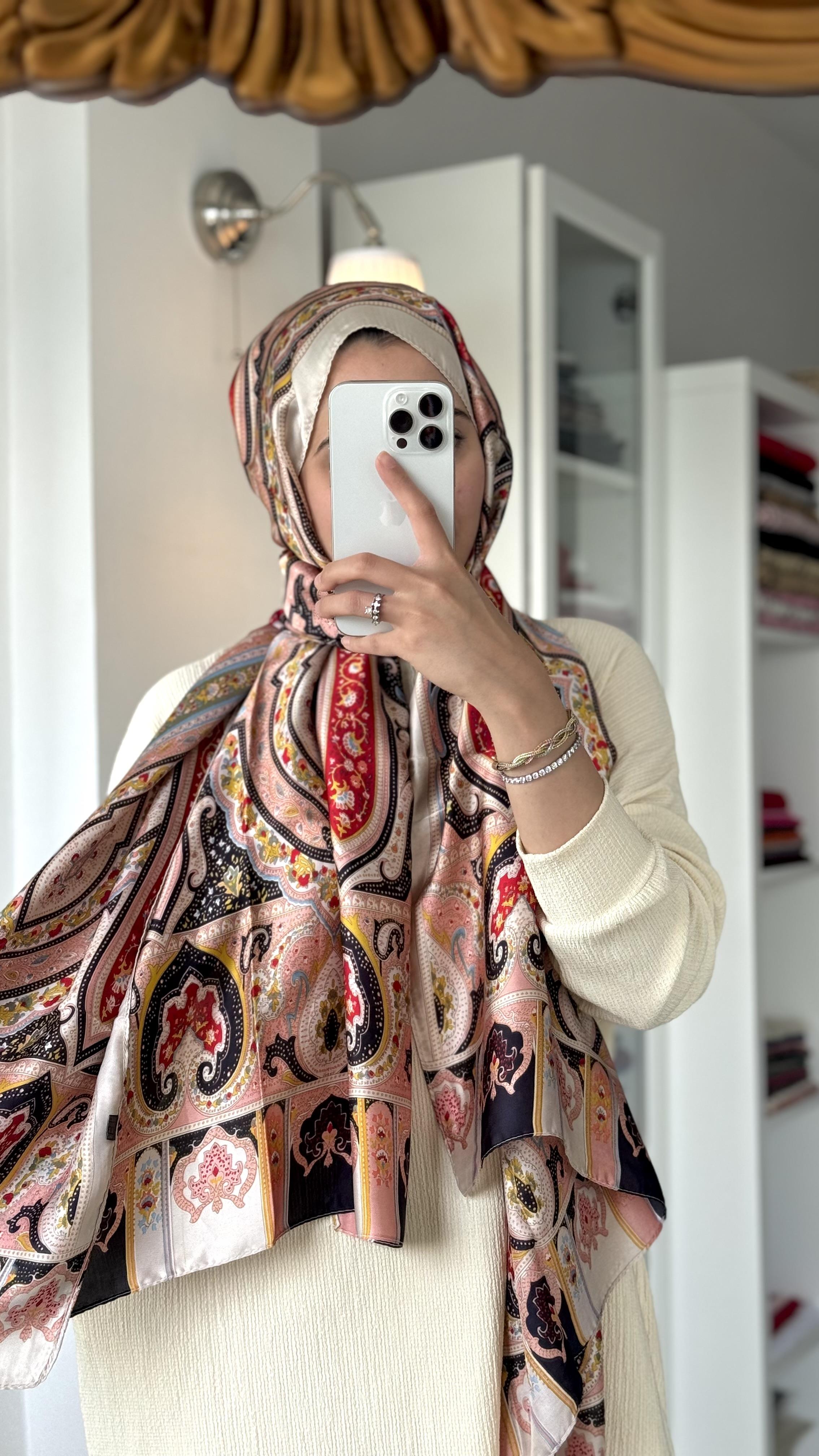 ETRO DESEN SOFT PUDRA ŞAL 