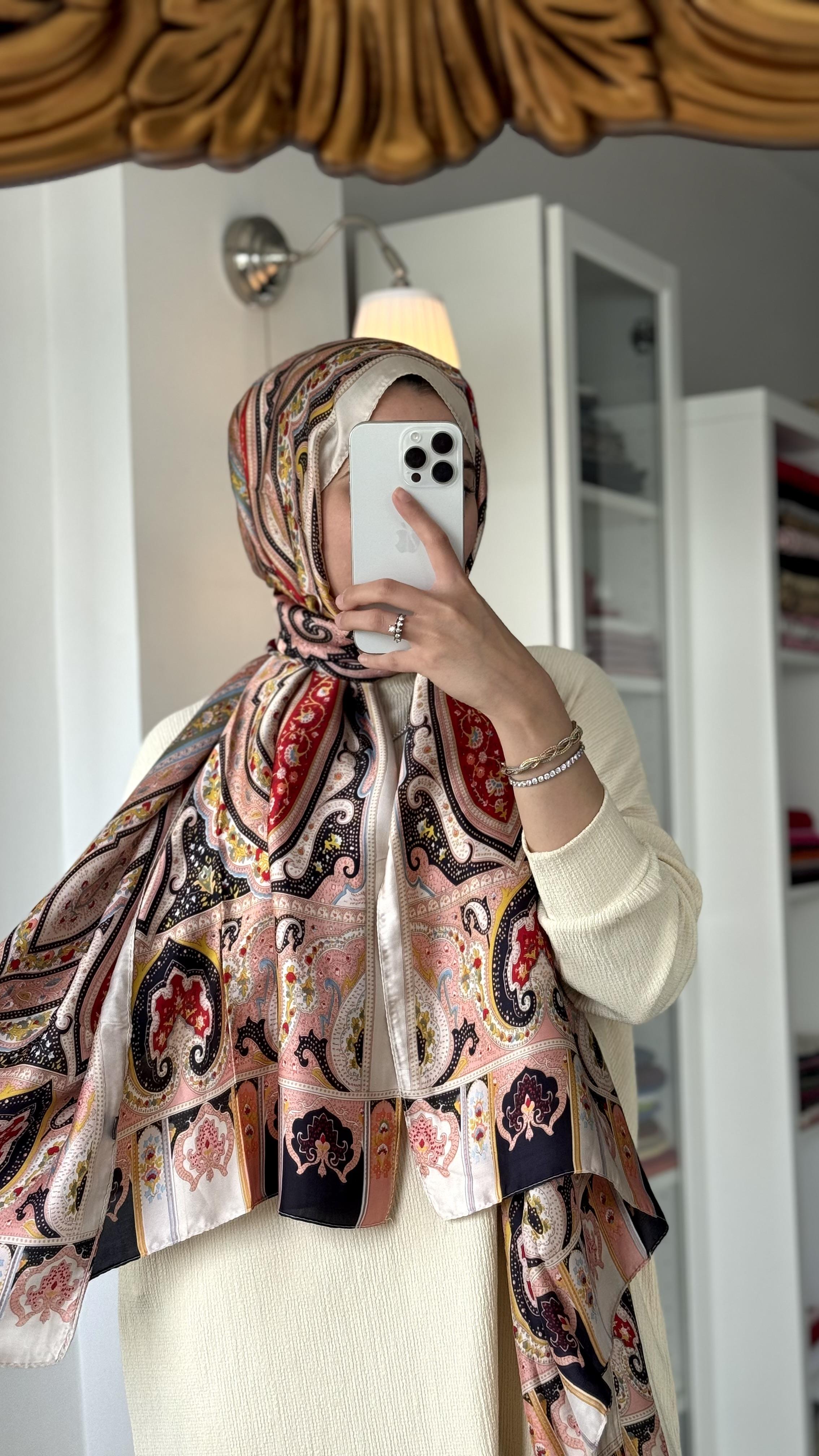 ETRO DESEN SOFT PUDRA ŞAL 