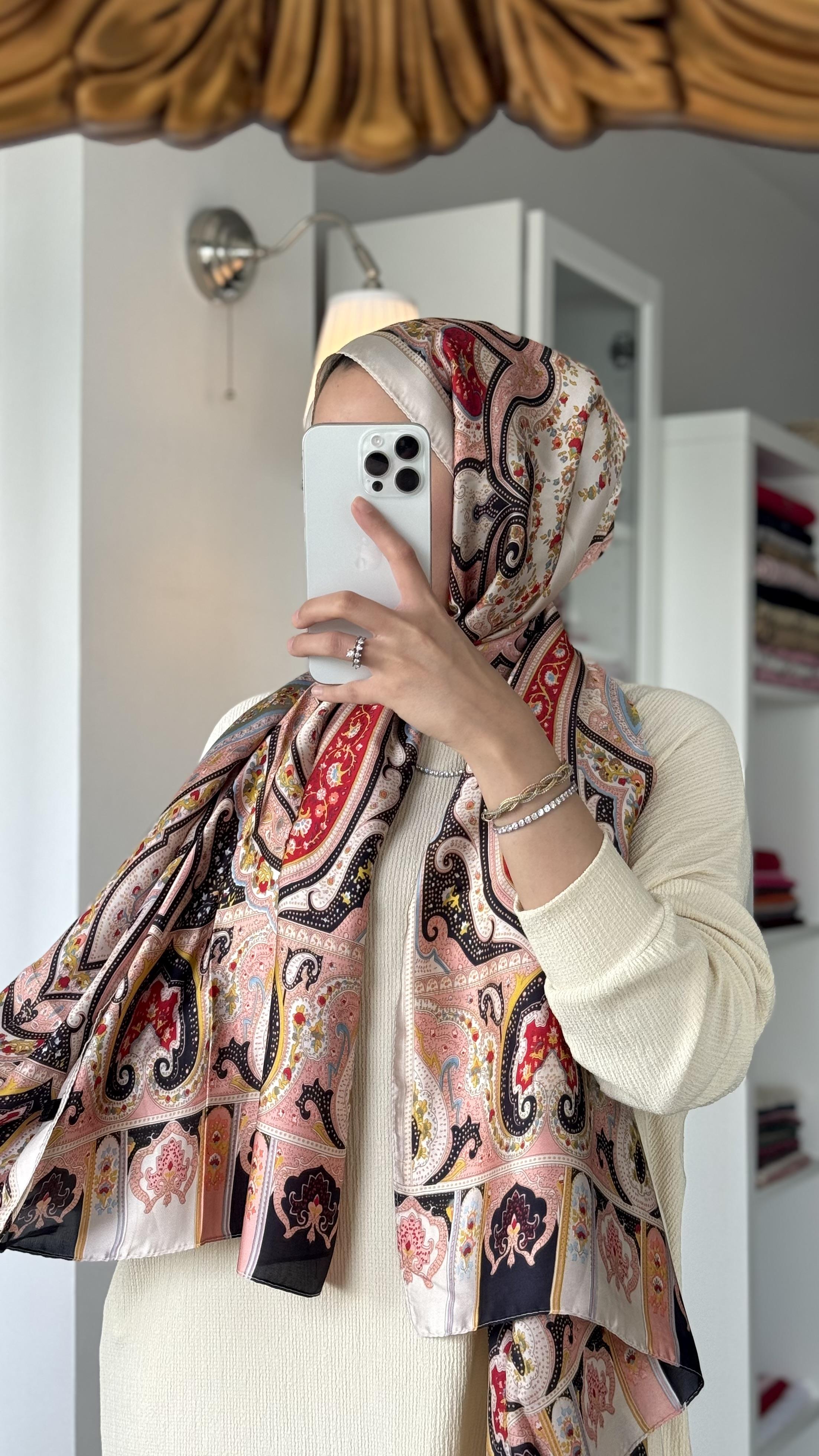 ETRO DESEN SOFT PUDRA ŞAL 