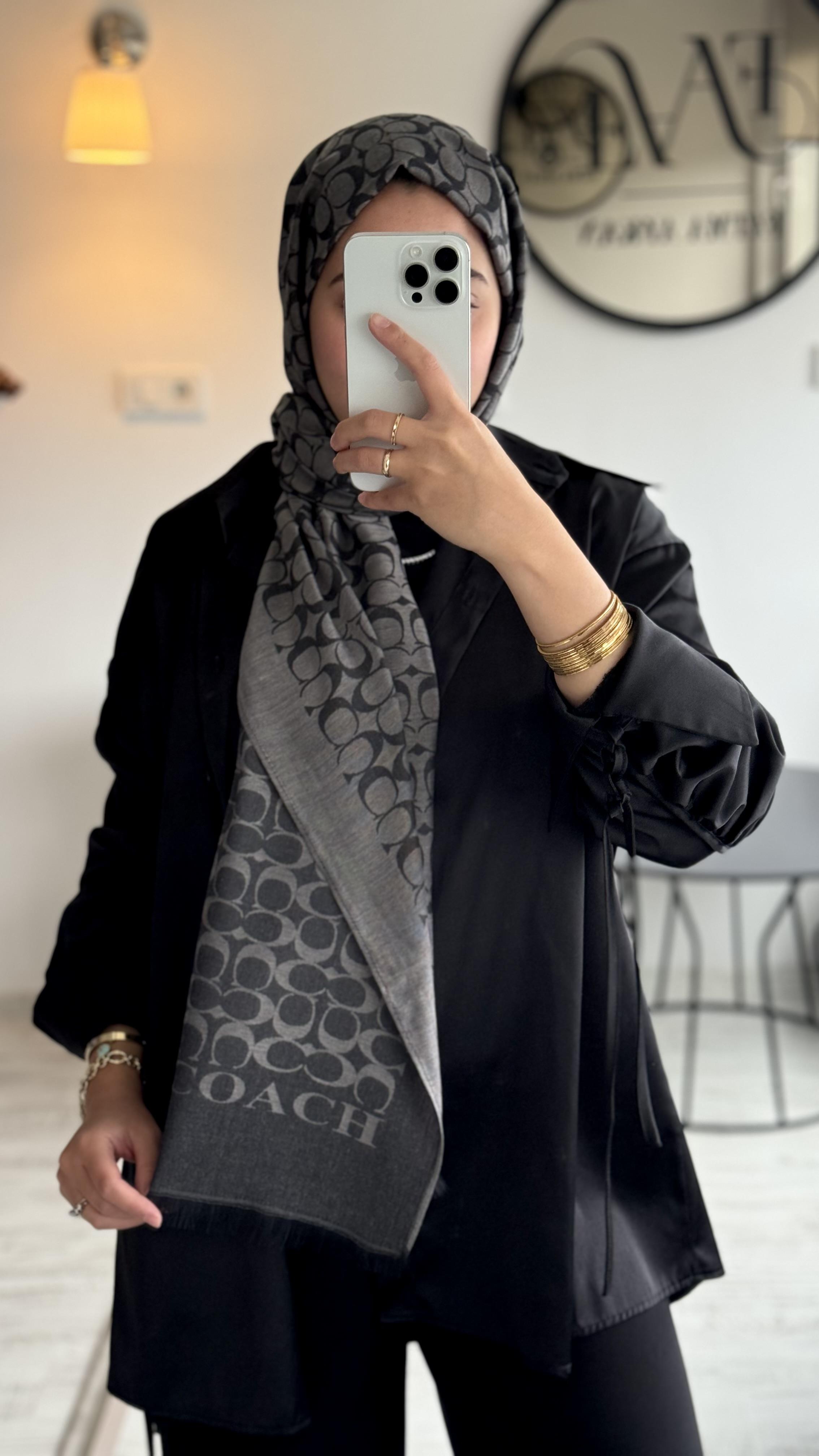 FÜME KAŞMİR / YÜN İPEK ŞAL 