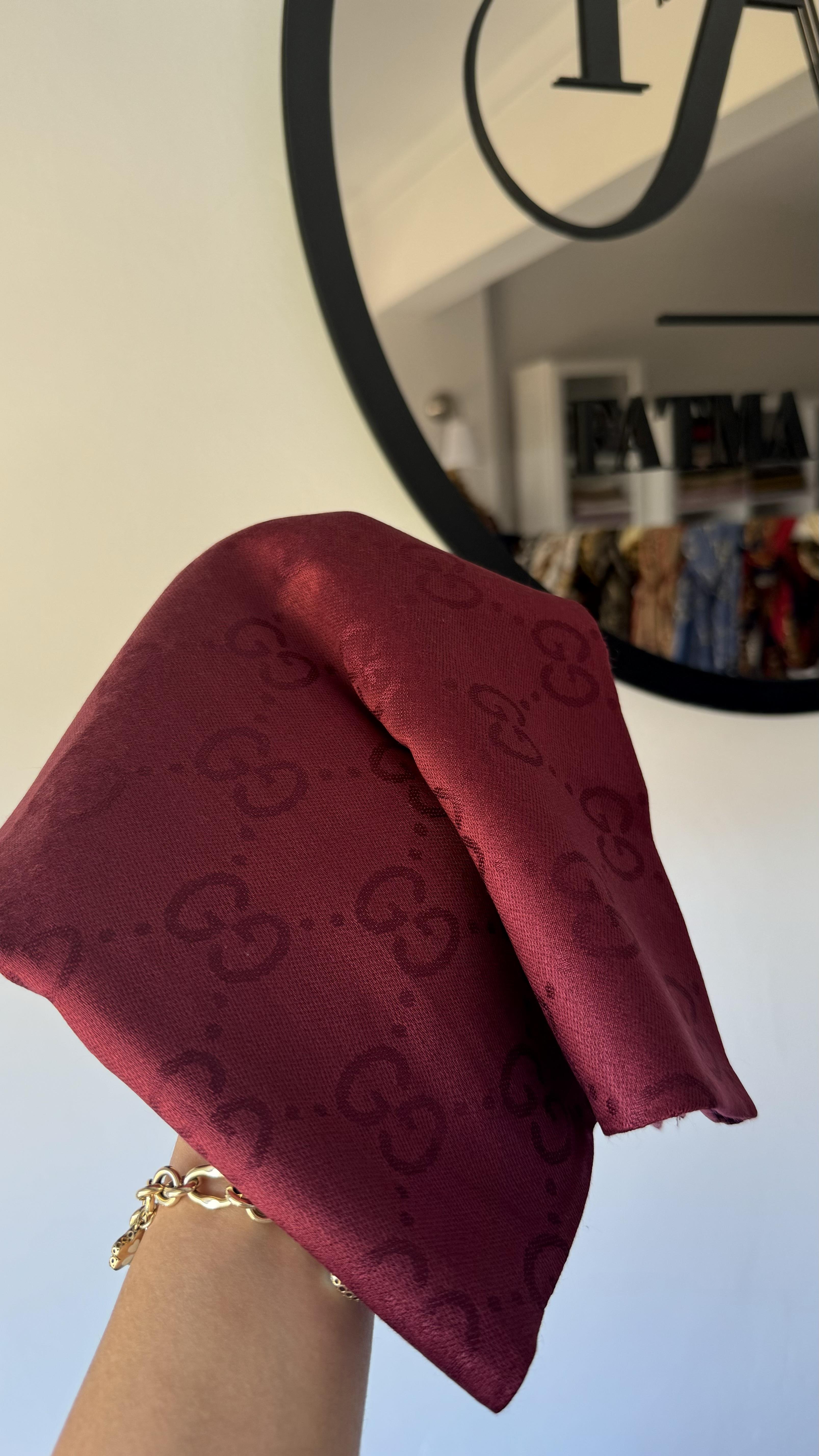 G KAŞMİR İPEK / BORDO