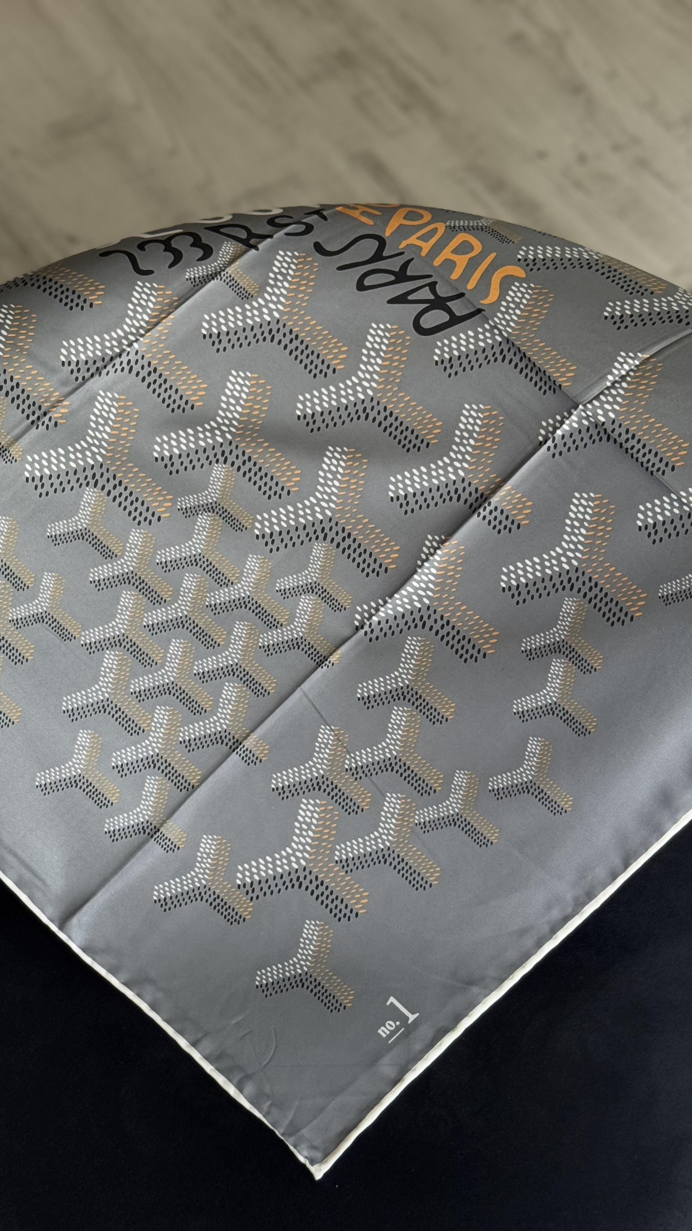 GRİ GOYARD TWİL EŞARP