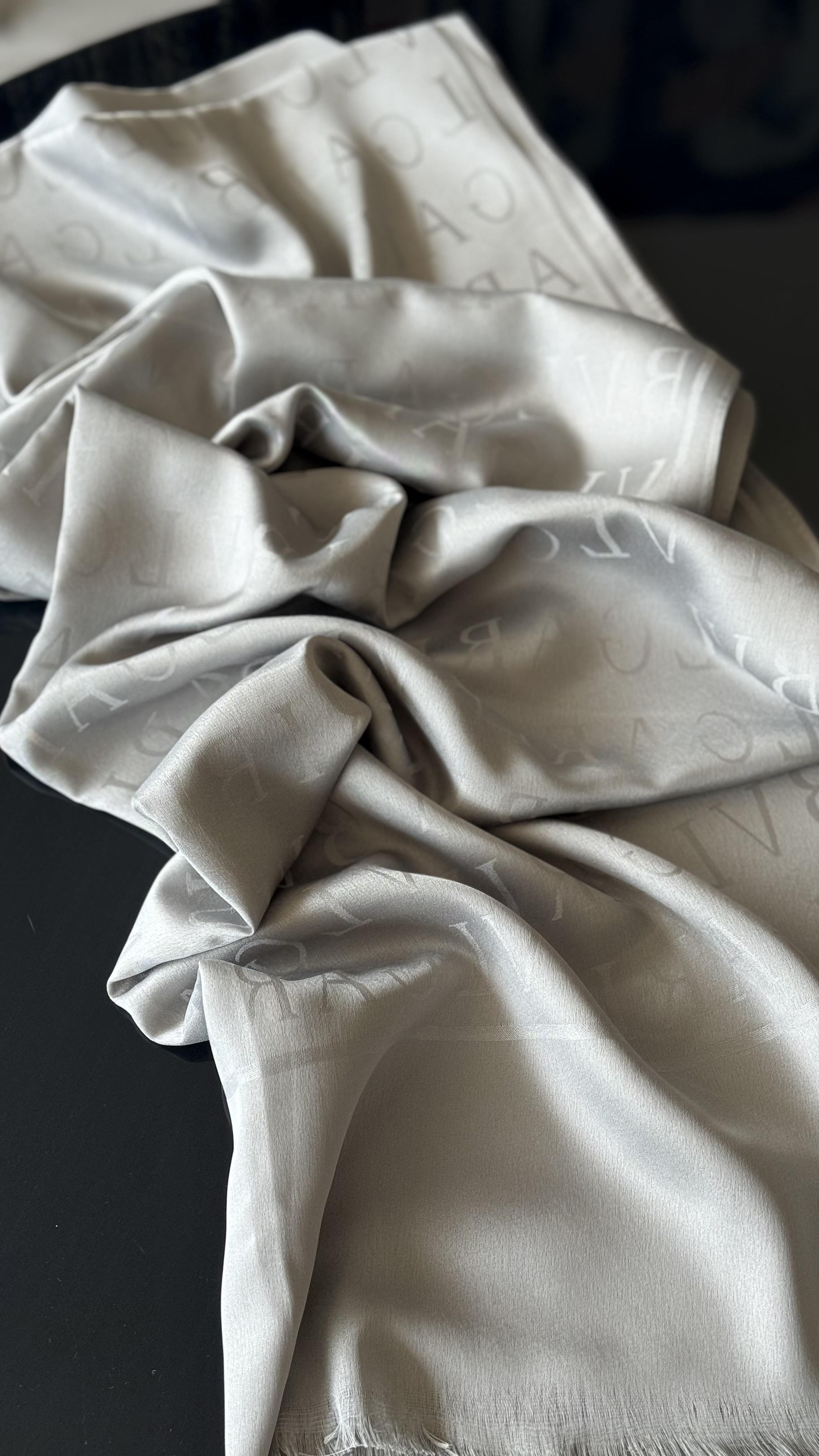 İPEK / PAMUK GÜMÜŞ ŞAL