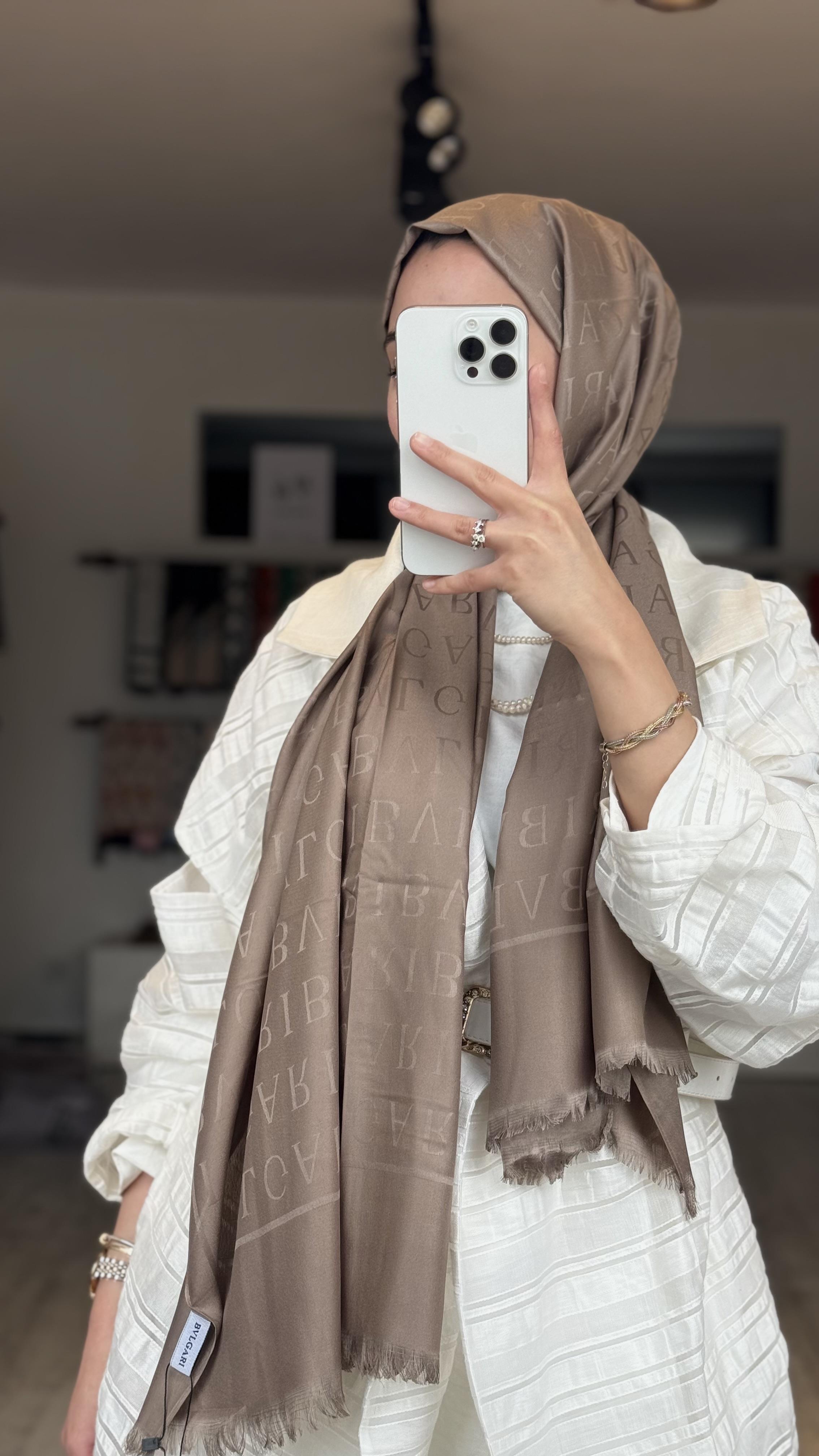 İPEK / PAMUK VİZON ŞAL