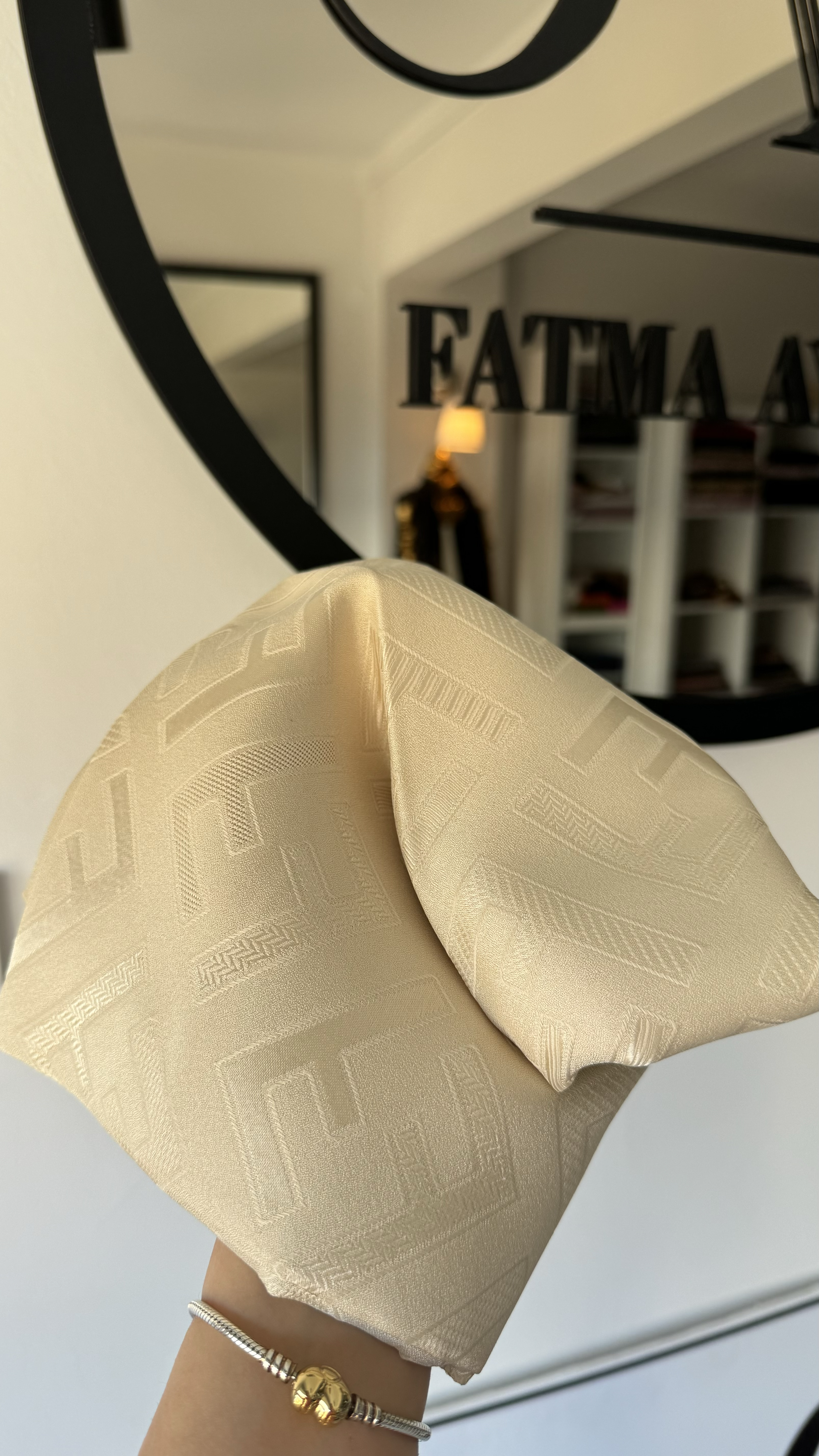 IPEK / PAMUK YAKMA ŞAL KREM