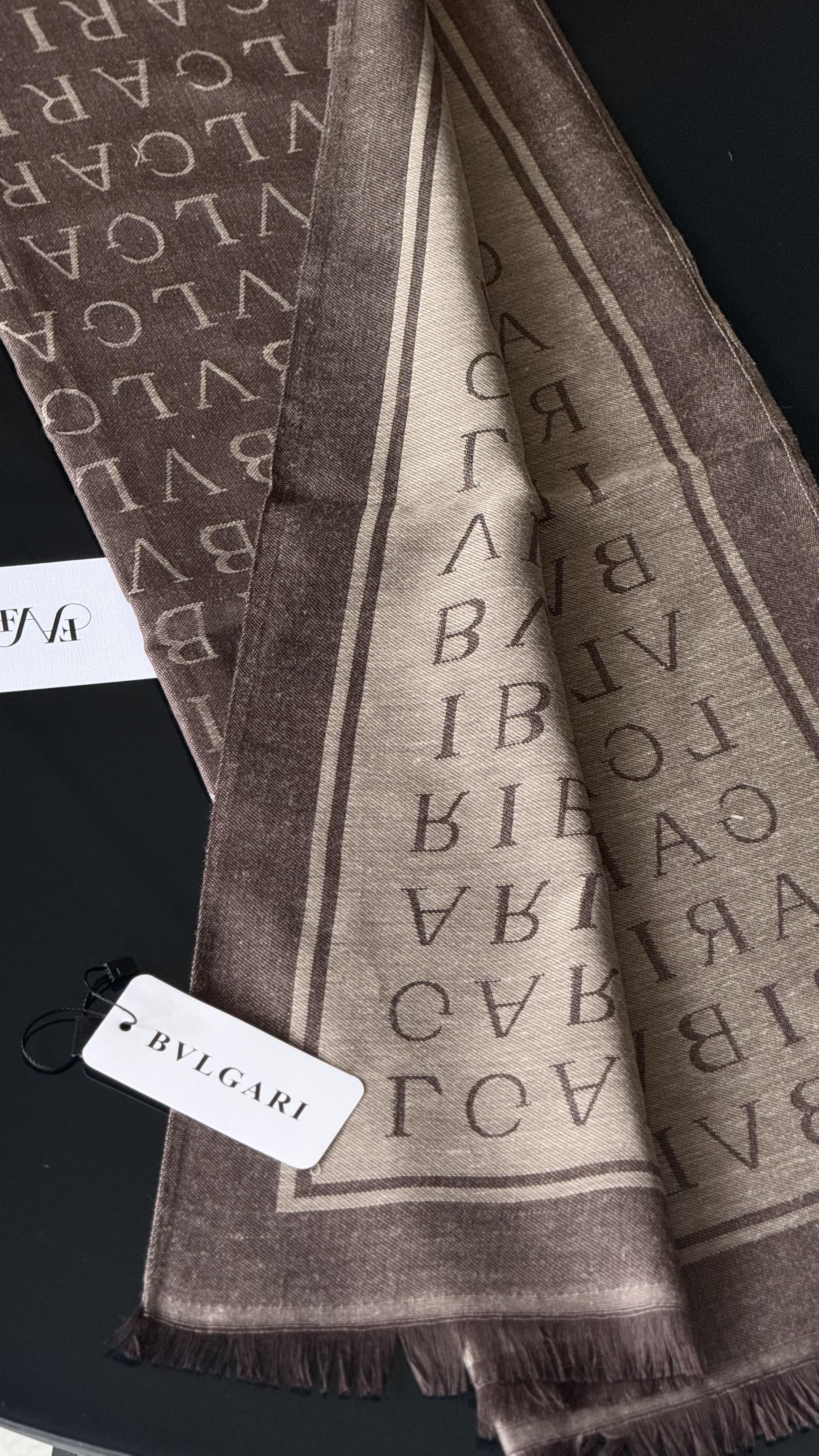 KAHVERENGİ ÇİFT YÖNLÜ KAŞMİR / YÜN ŞAL