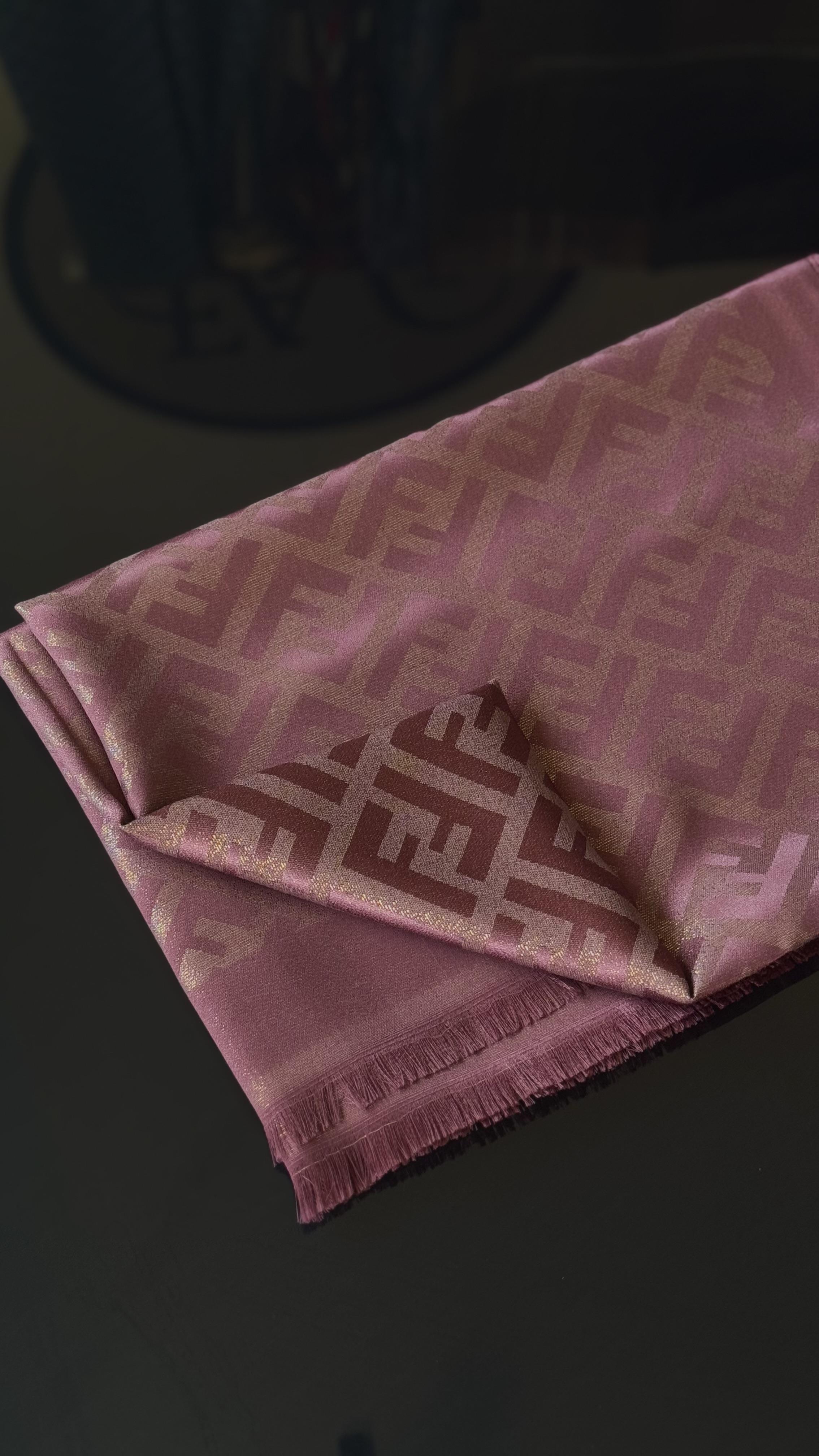 KOYU GÜL KURUSU / SİMLİ İPEK ŞAL