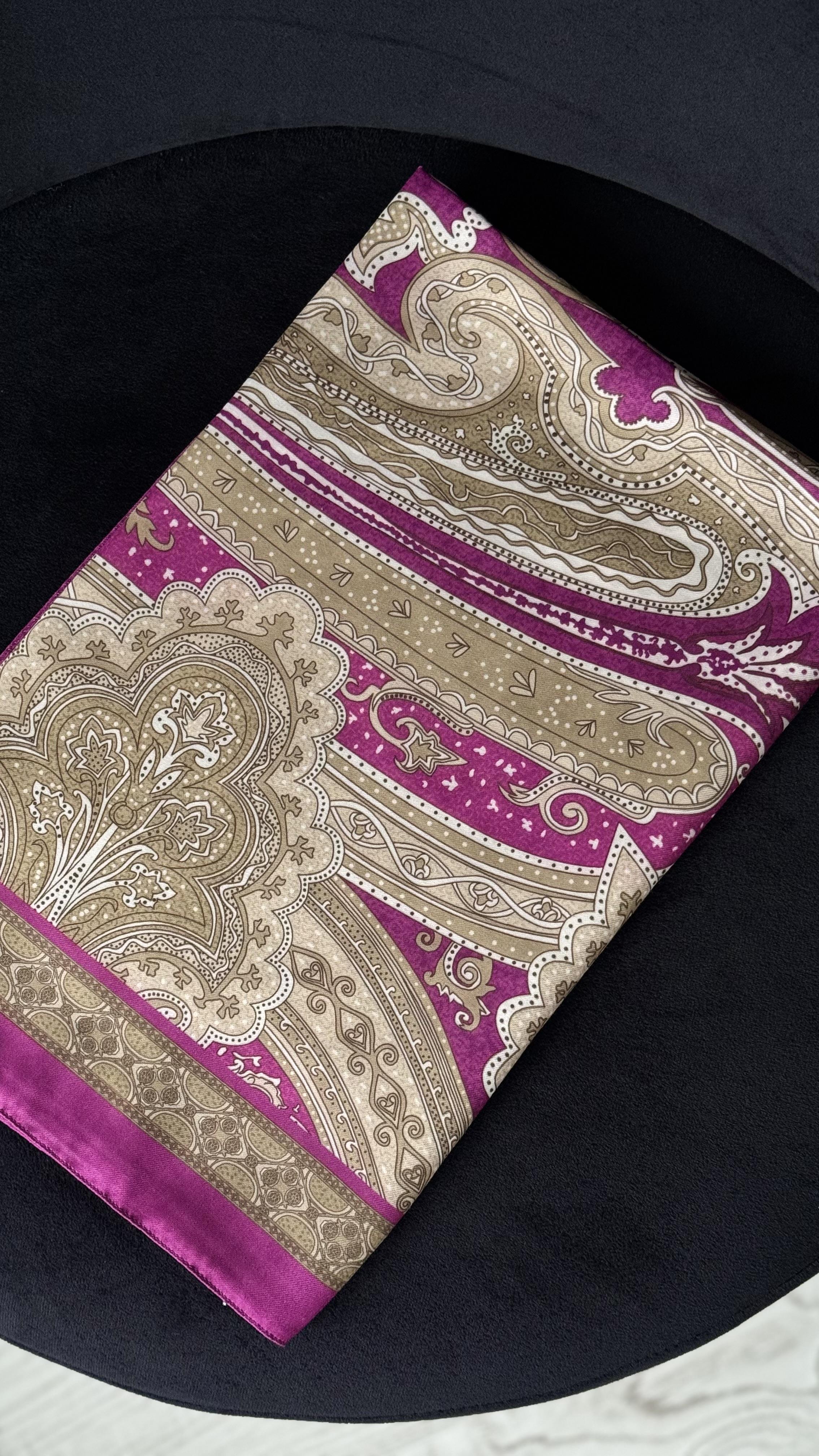 MÜRDÜM / ETNİK DESEN PAMUK ŞAL