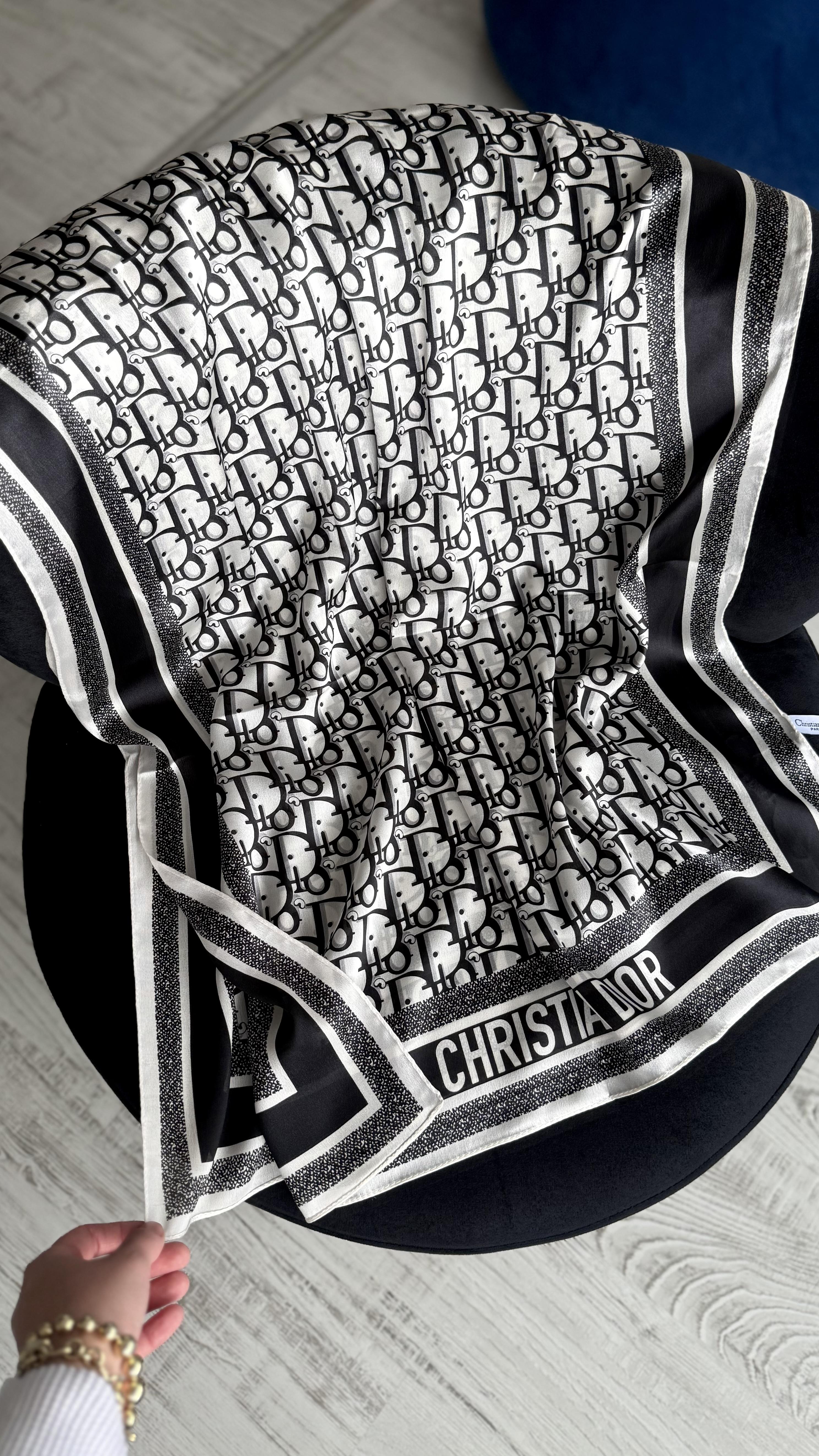 NEW SİYAH / BEYAZ VUAL ŞAL 