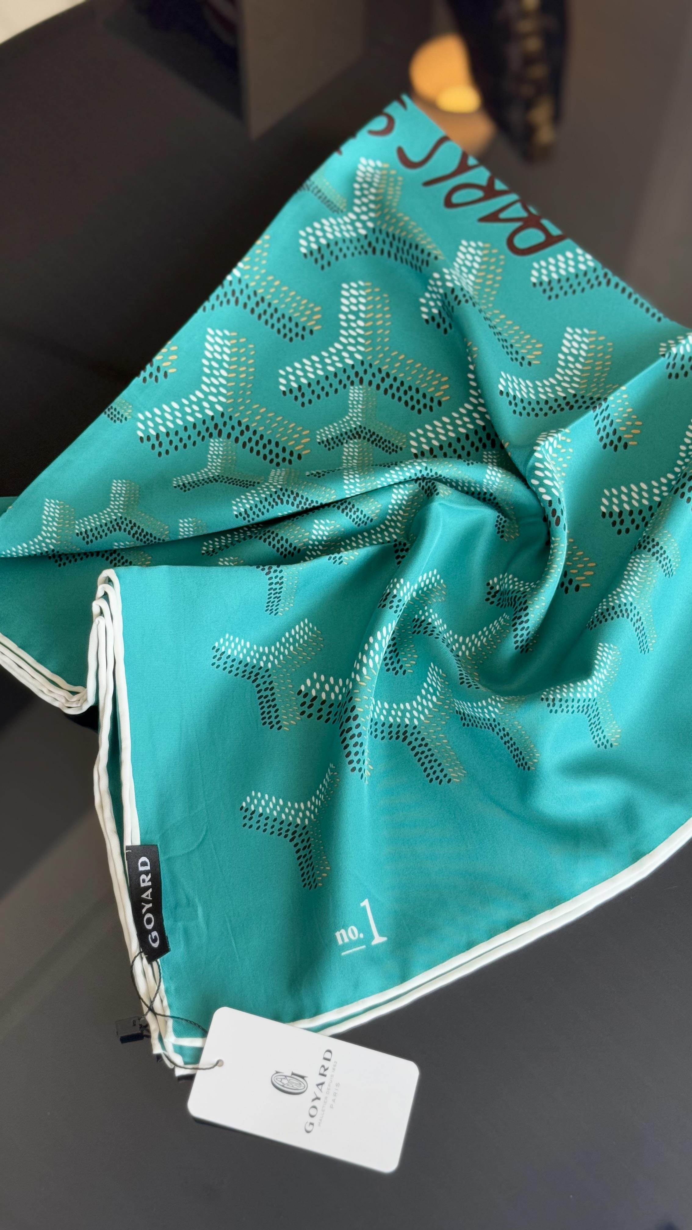 PETROL GOYARD TWİL EŞARP