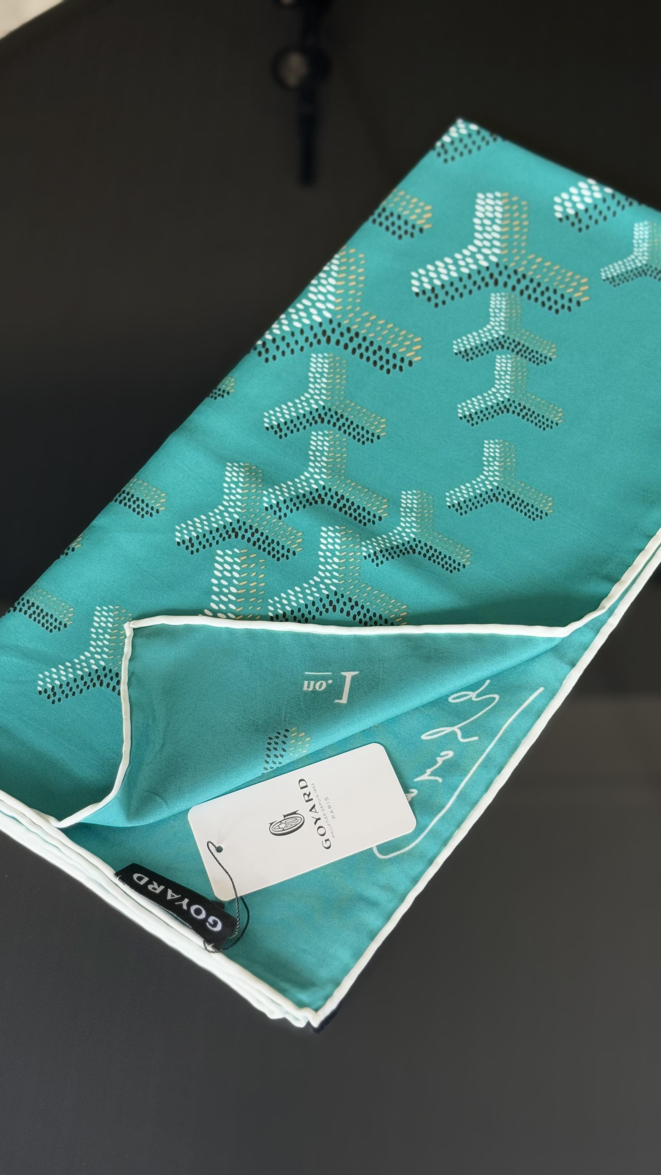 PETROL GOYARD TWİL EŞARP