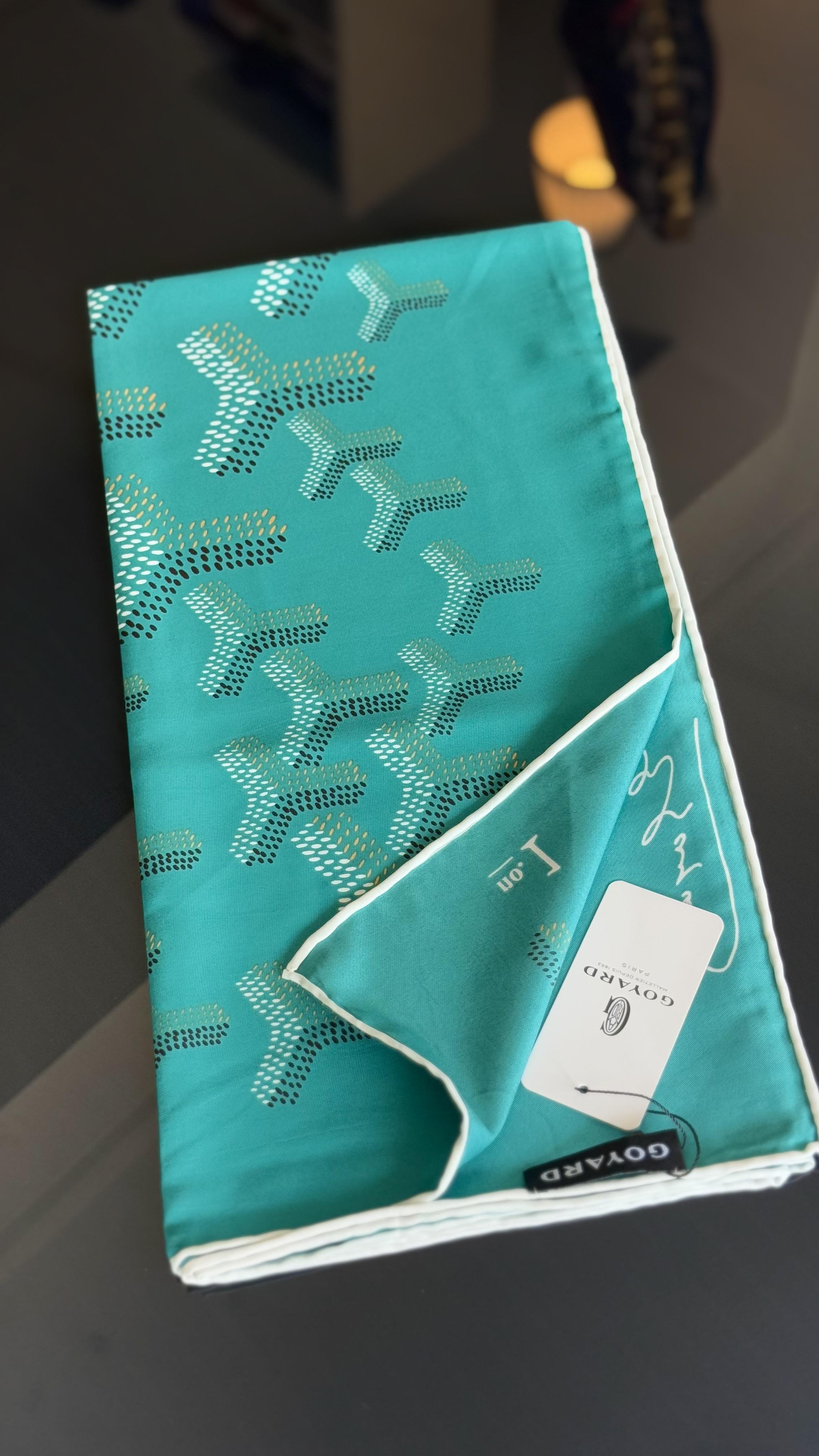 PETROL GOYARD TWİL EŞARP