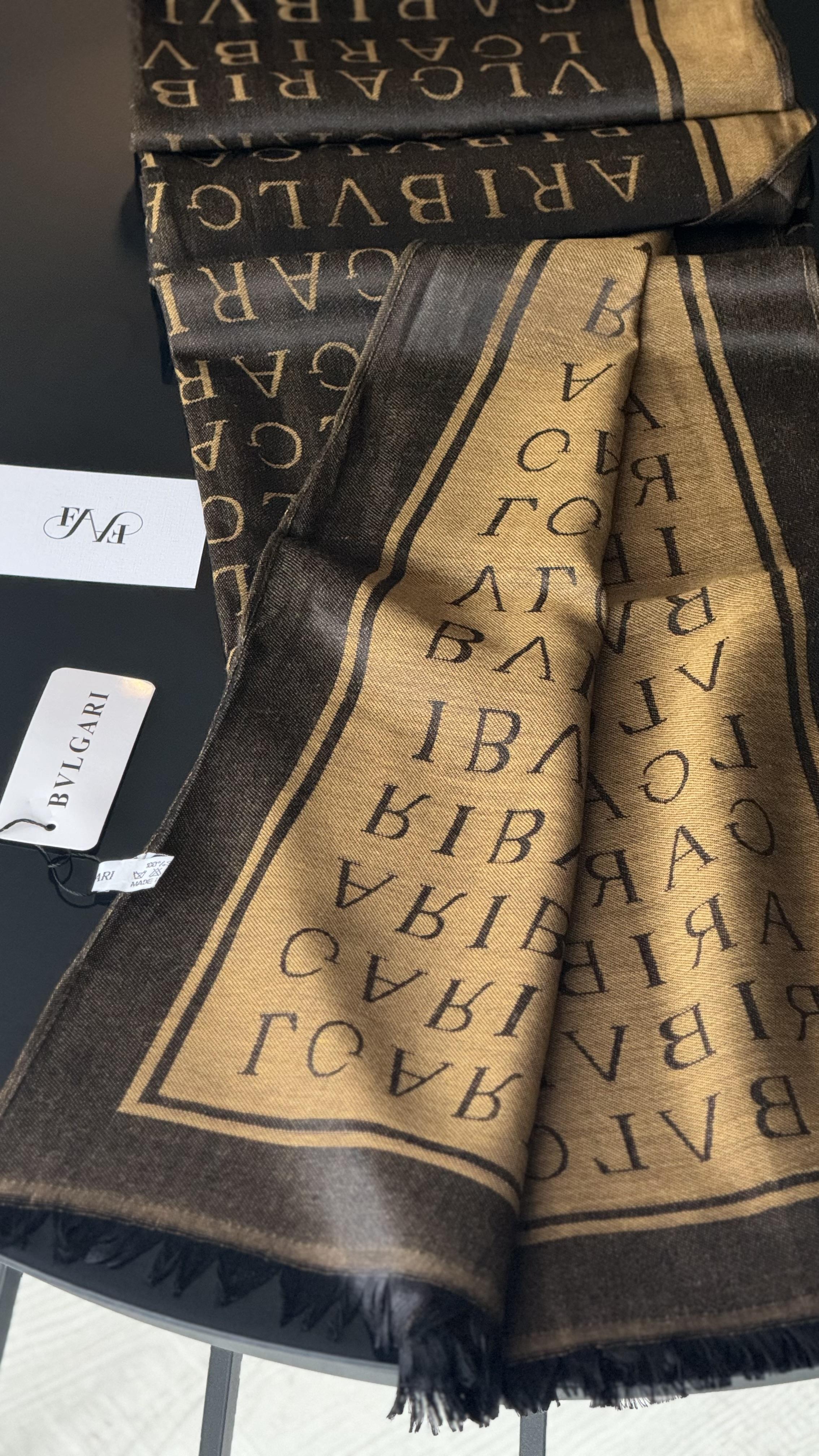 SİYAH GOLD ÇİFT YÖNLÜ KAŞMİR / YÜN ŞAL