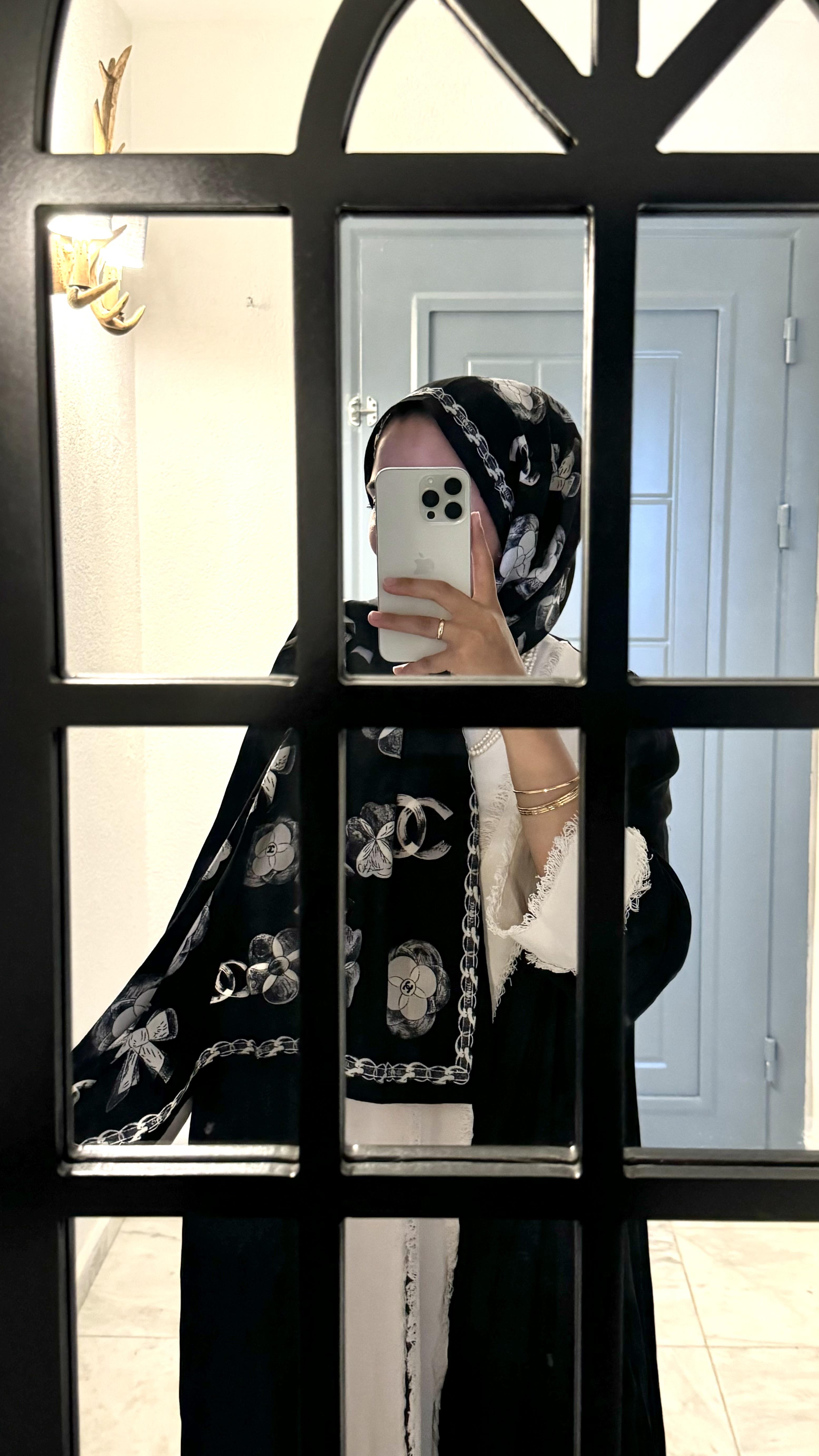 SİYAH SAF KAŞMİR YÜKSEK KALİTE ŞAL