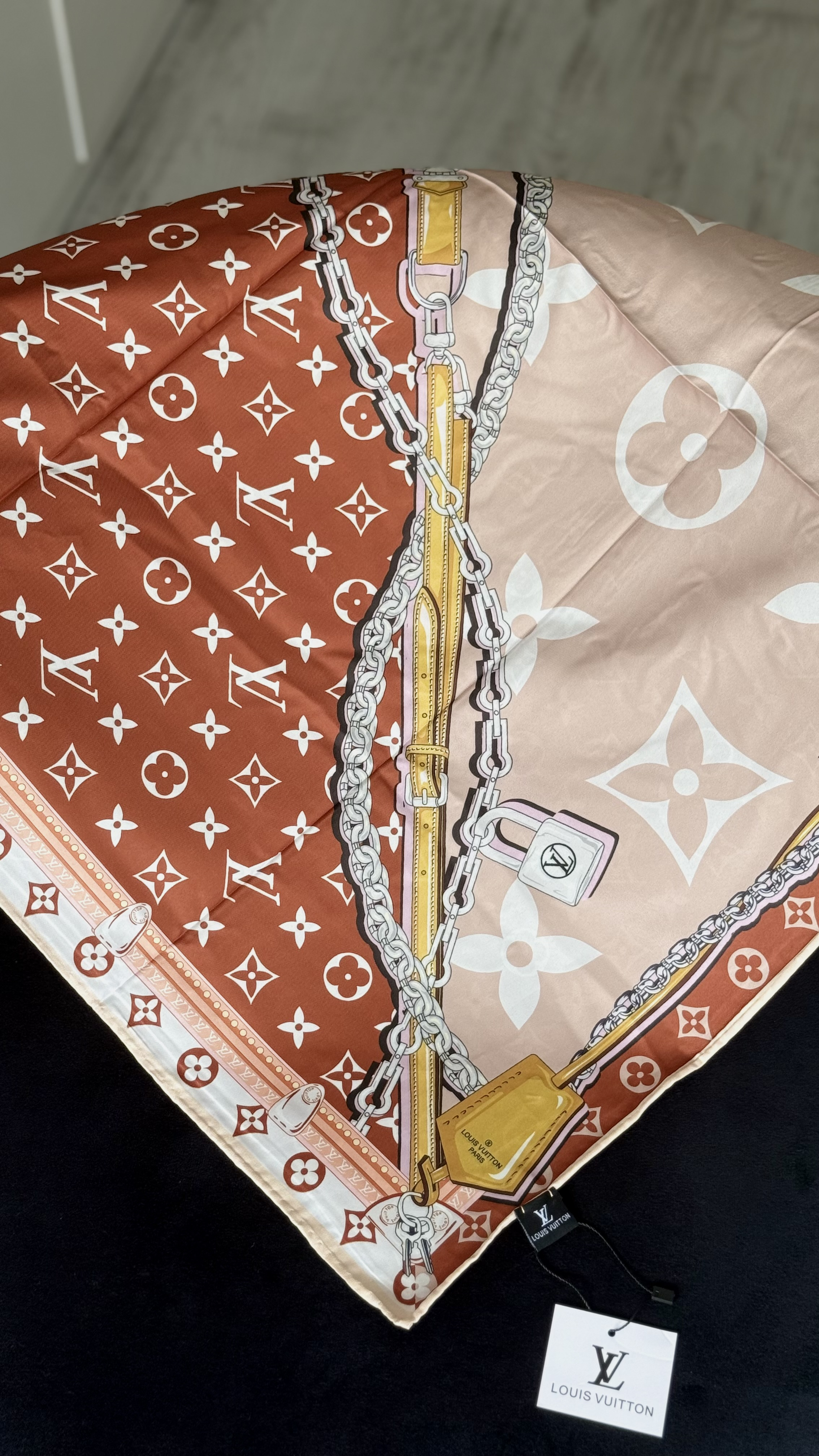 SOFT PUDRA / TARÇIN LV TWİL İPEK EŞARP