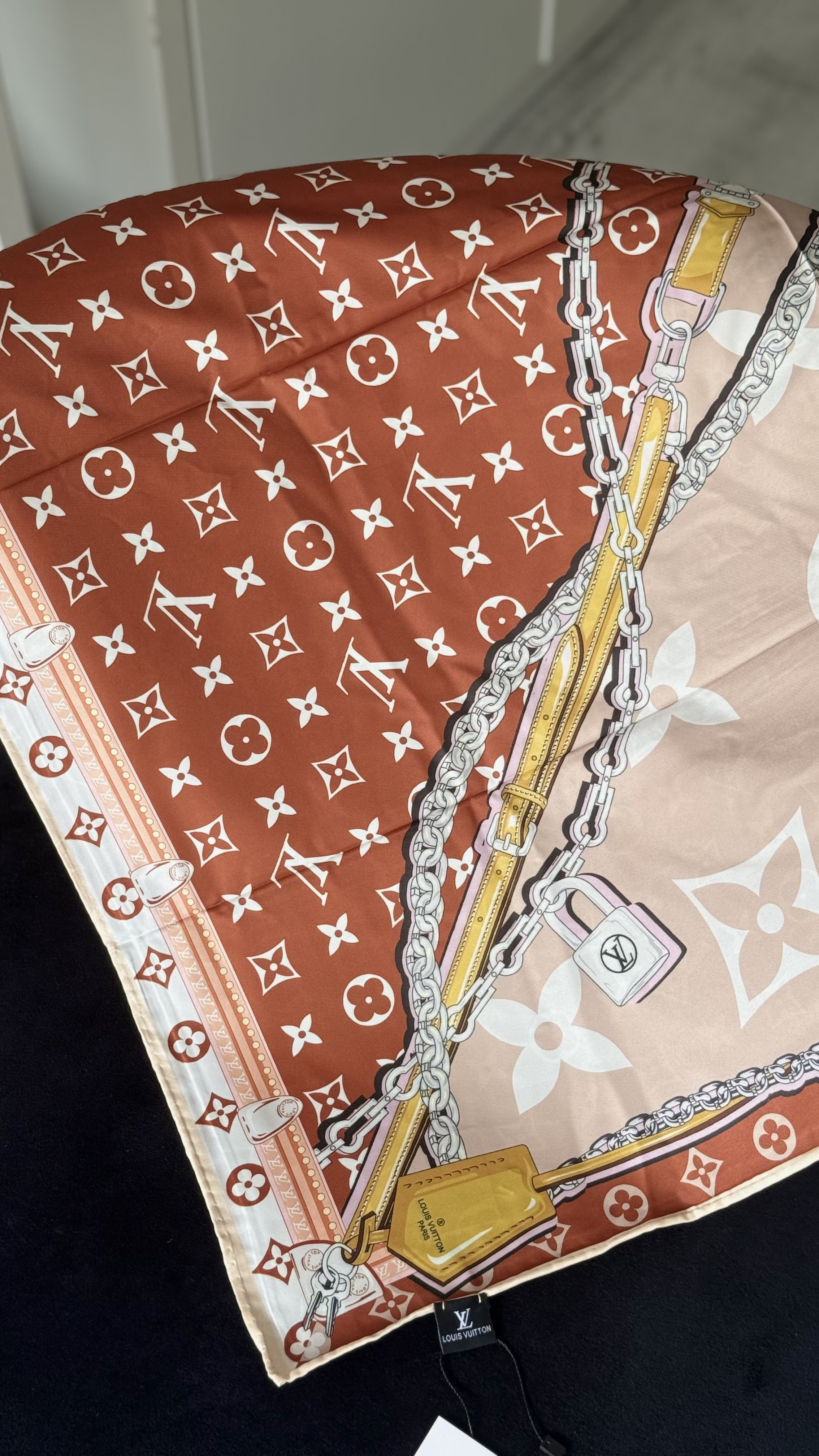 SOFT PUDRA / TARÇIN LV TWİL İPEK EŞARP