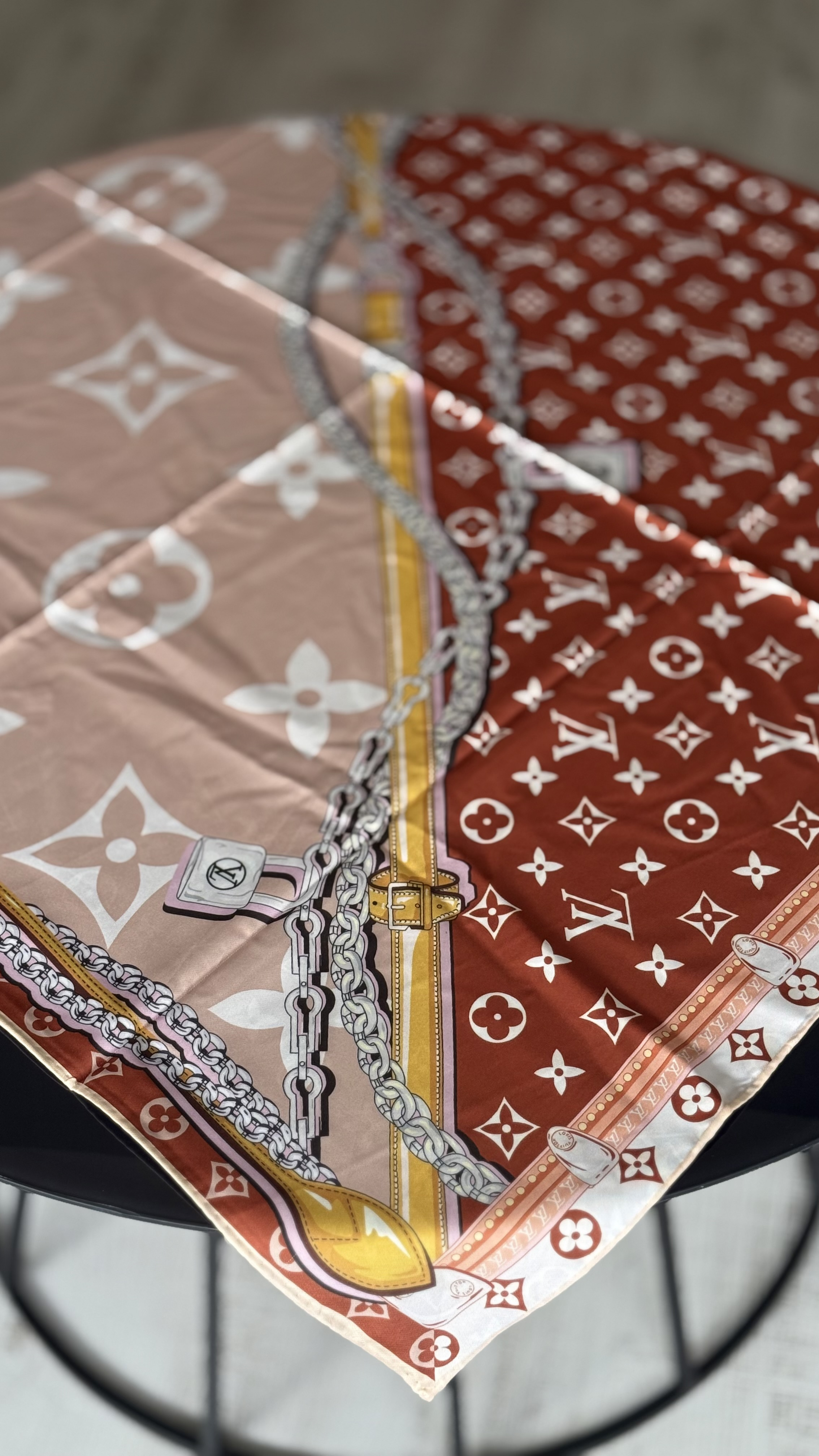 SOFT PUDRA / TARÇIN LV TWİL İPEK EŞARP