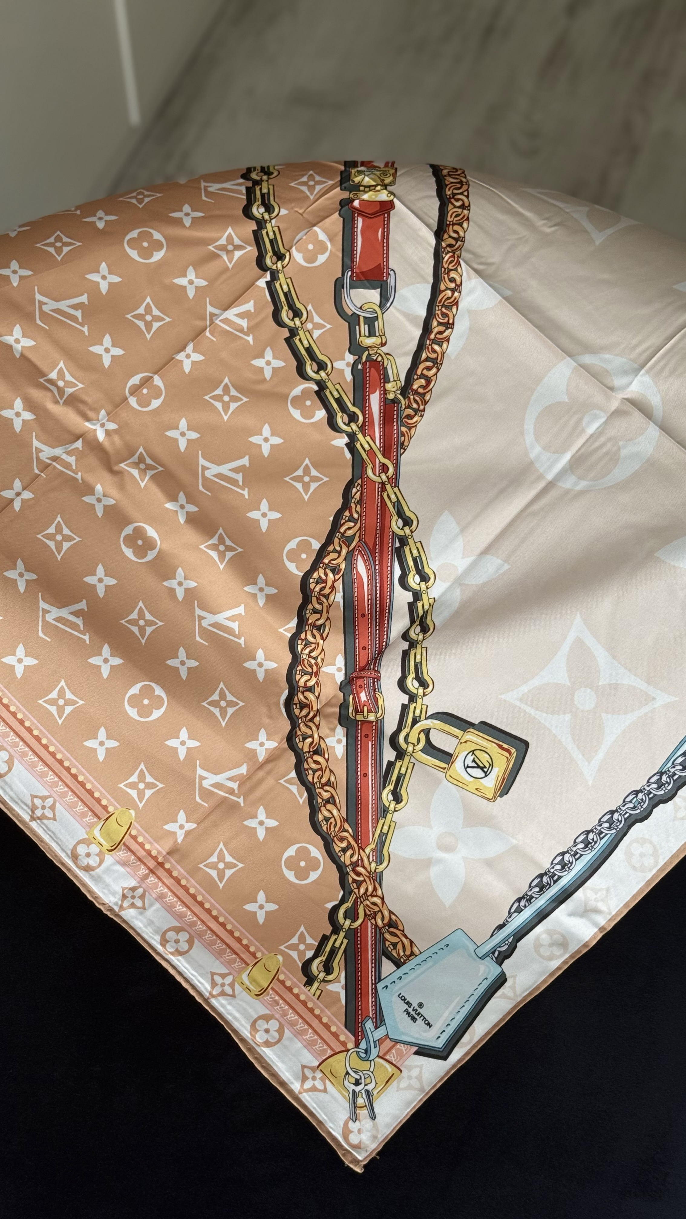 SOMON / PUDRA LV TWİL İPEK EŞARP