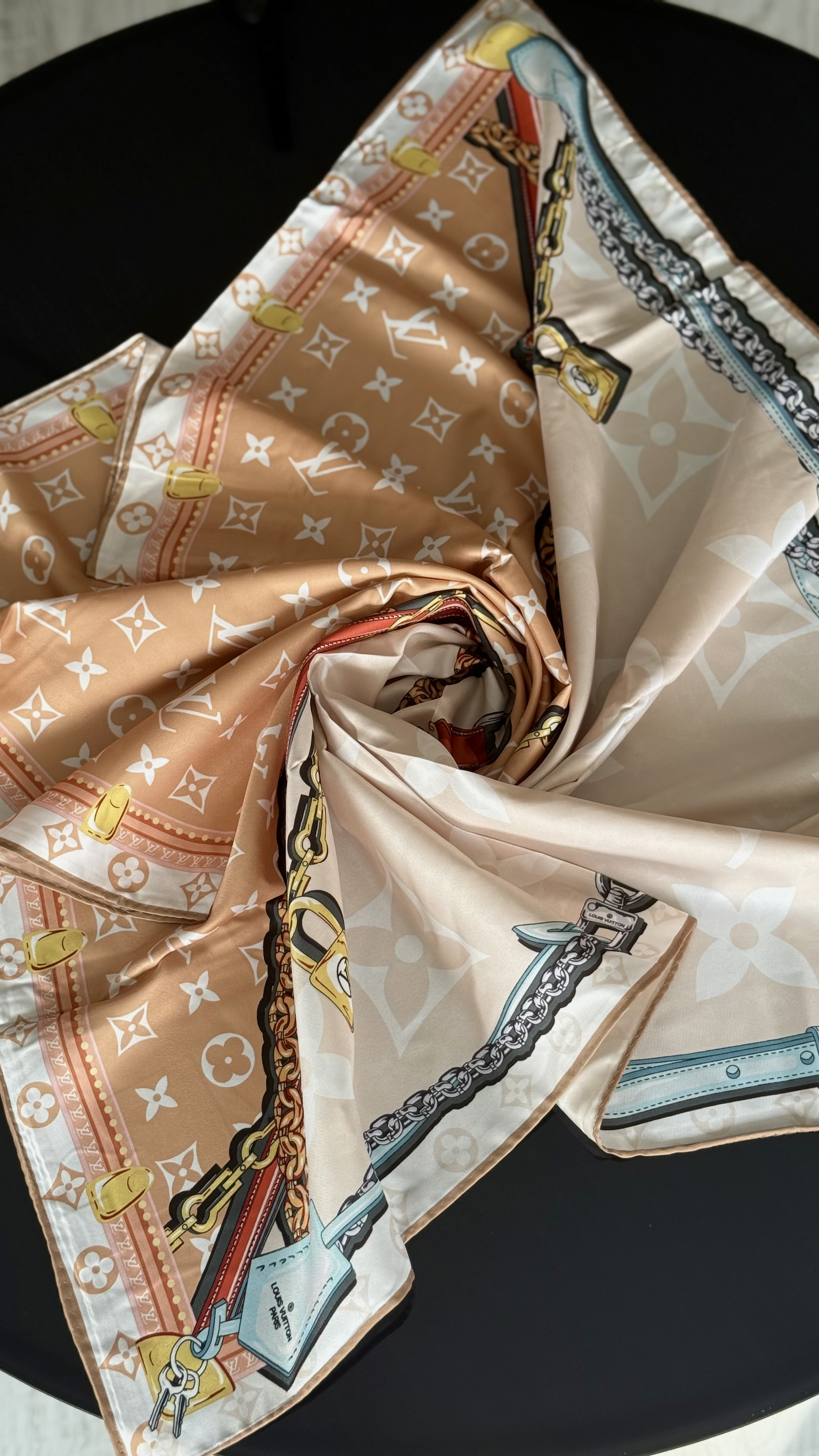 SOMON / PUDRA LV TWİL İPEK EŞARP