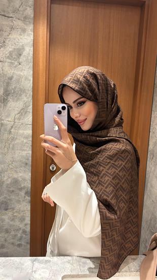 2 / SİYAH GEÇİŞLİ SAF KAŞMİR ŞAL 