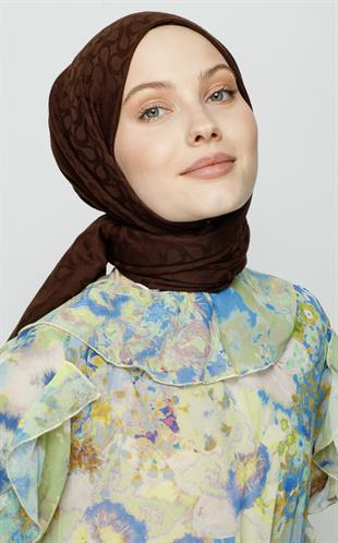 ACI KAHVE / BLOOM DESEN ŞAL 