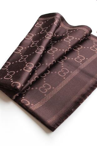 ACI KAHVE / SİMLİ İPEK ŞAL