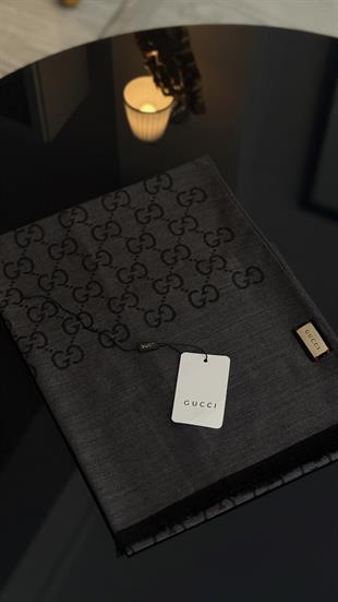 ANTRASİT G YÜN İPEK ŞAL