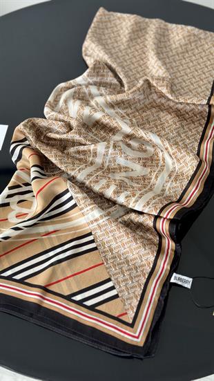 B / KAHVERENGİ İPEK ŞAL 