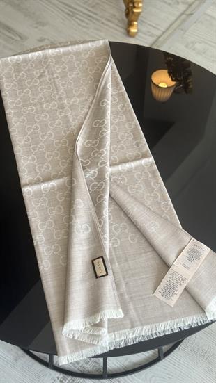 BEJ G YÜN İPEK ŞAL