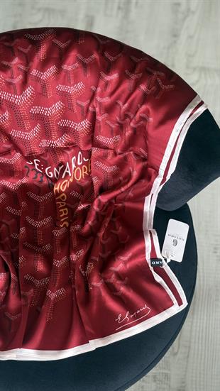BORDO GOYARD VUAL İPEK ŞAL 