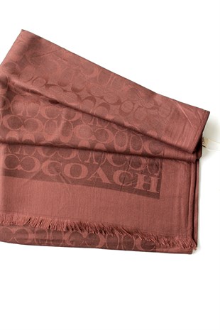 ACI KAHVE COACH KAŞMİR İPEK ŞAL